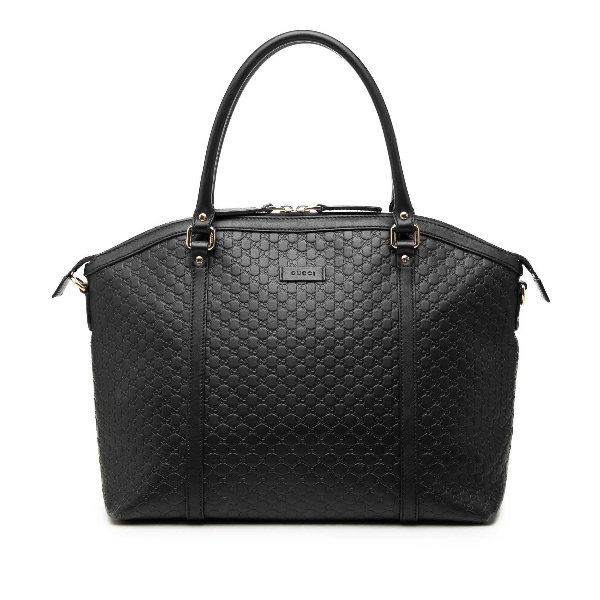 Dôme leather satchel