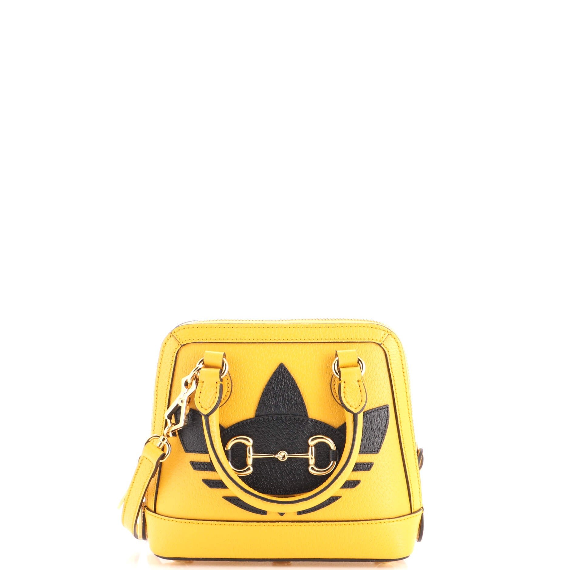 x Adidas Horsebit 1955 Top Handle Bag Leather with Applique Mini
