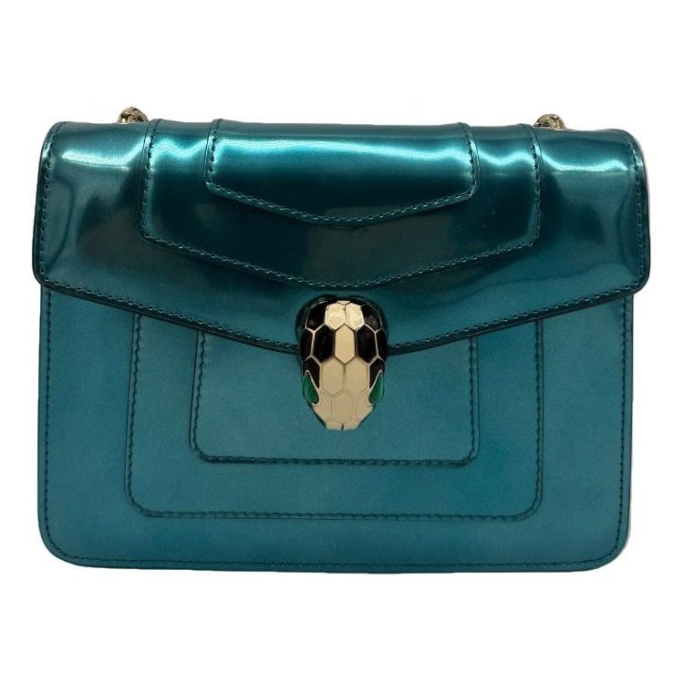 Bvlgari Serpenti patent leather crossbody bag