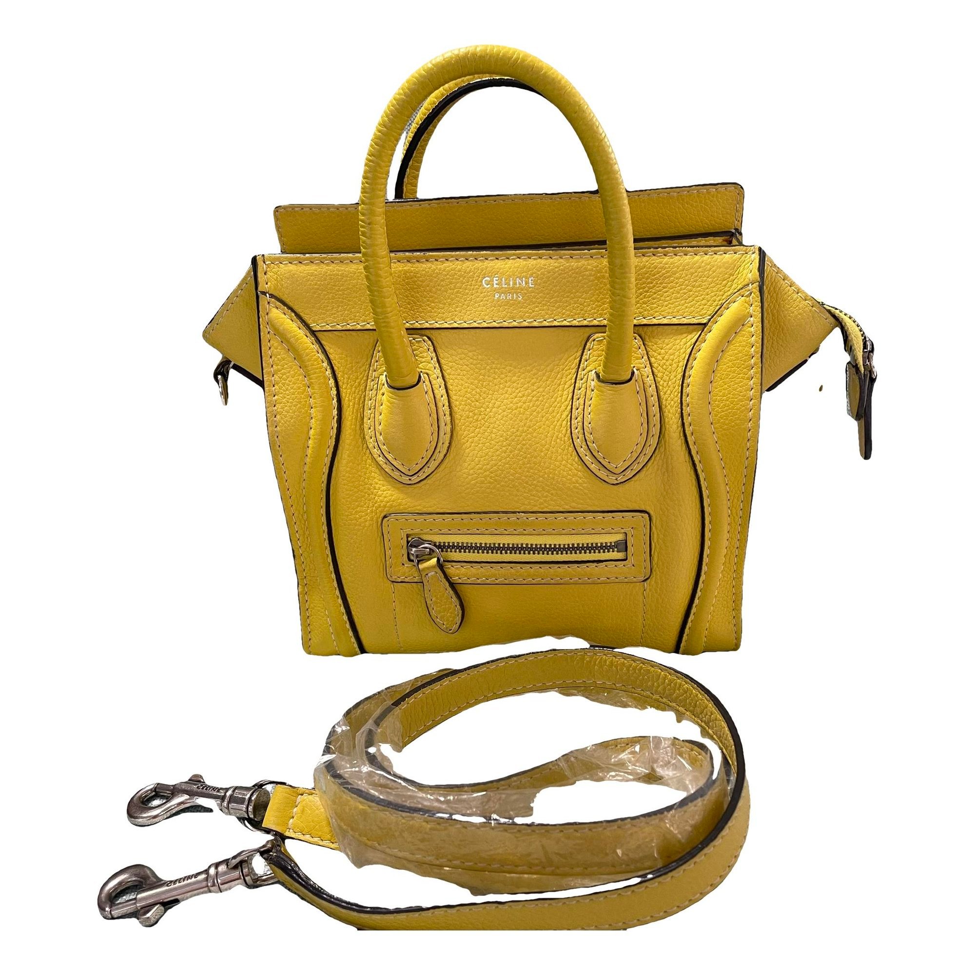 Nano Luggage leather handbag