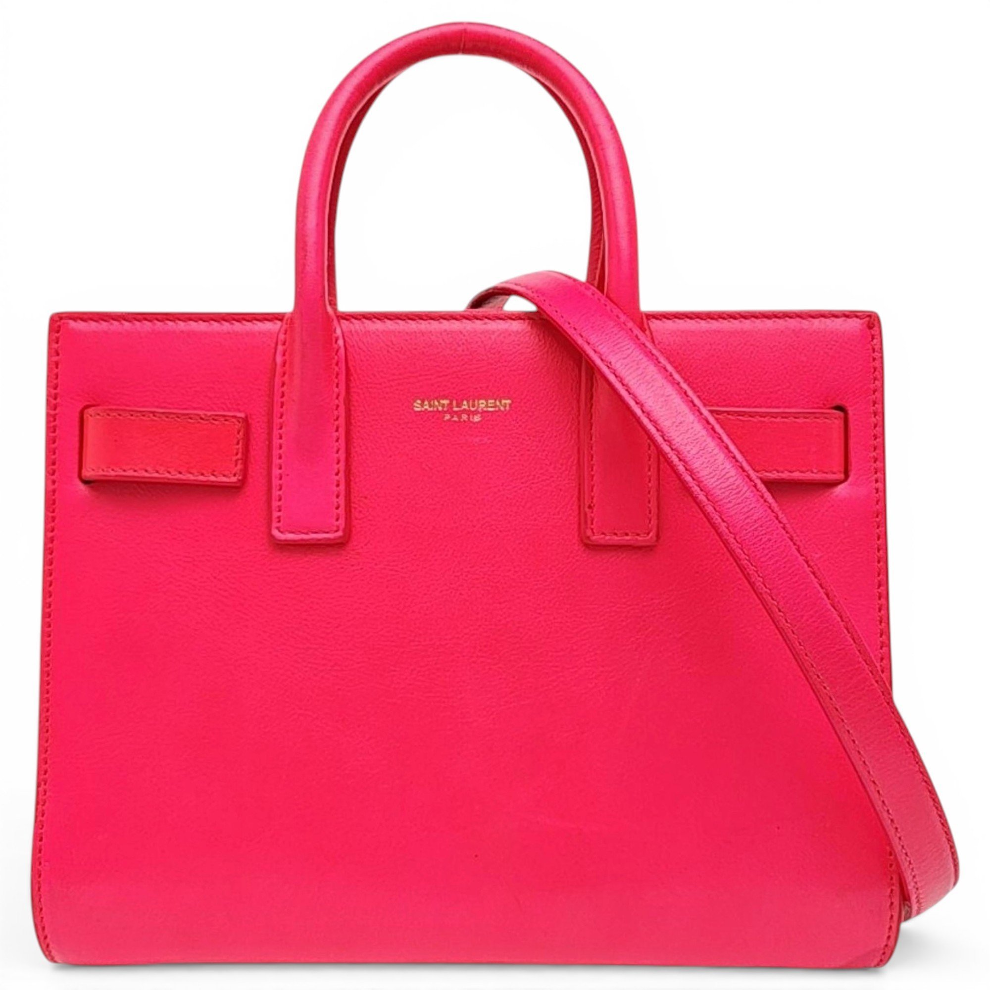 Sac de Jour leather crossbody bag