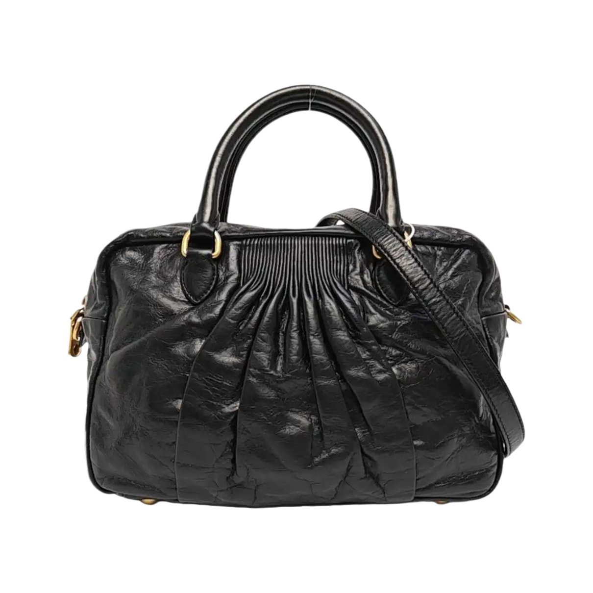 Leather handbag