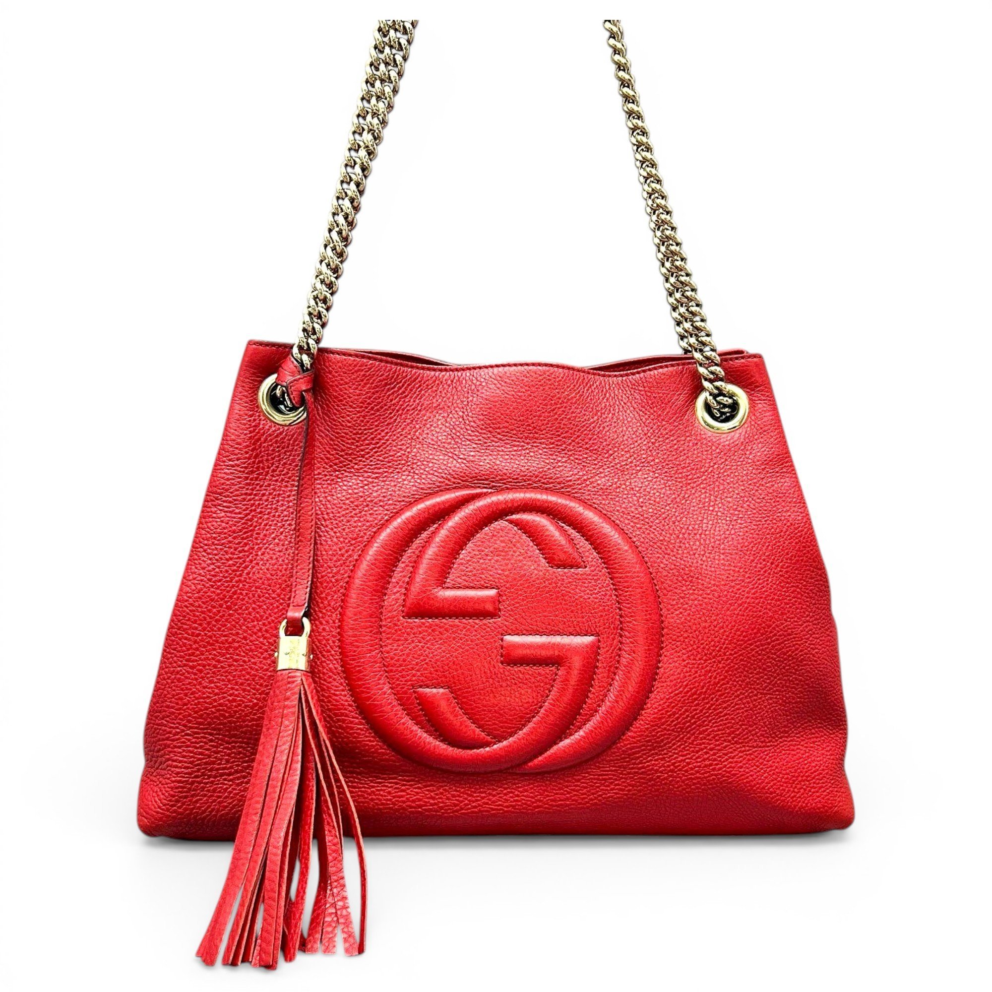 Leather handbag
