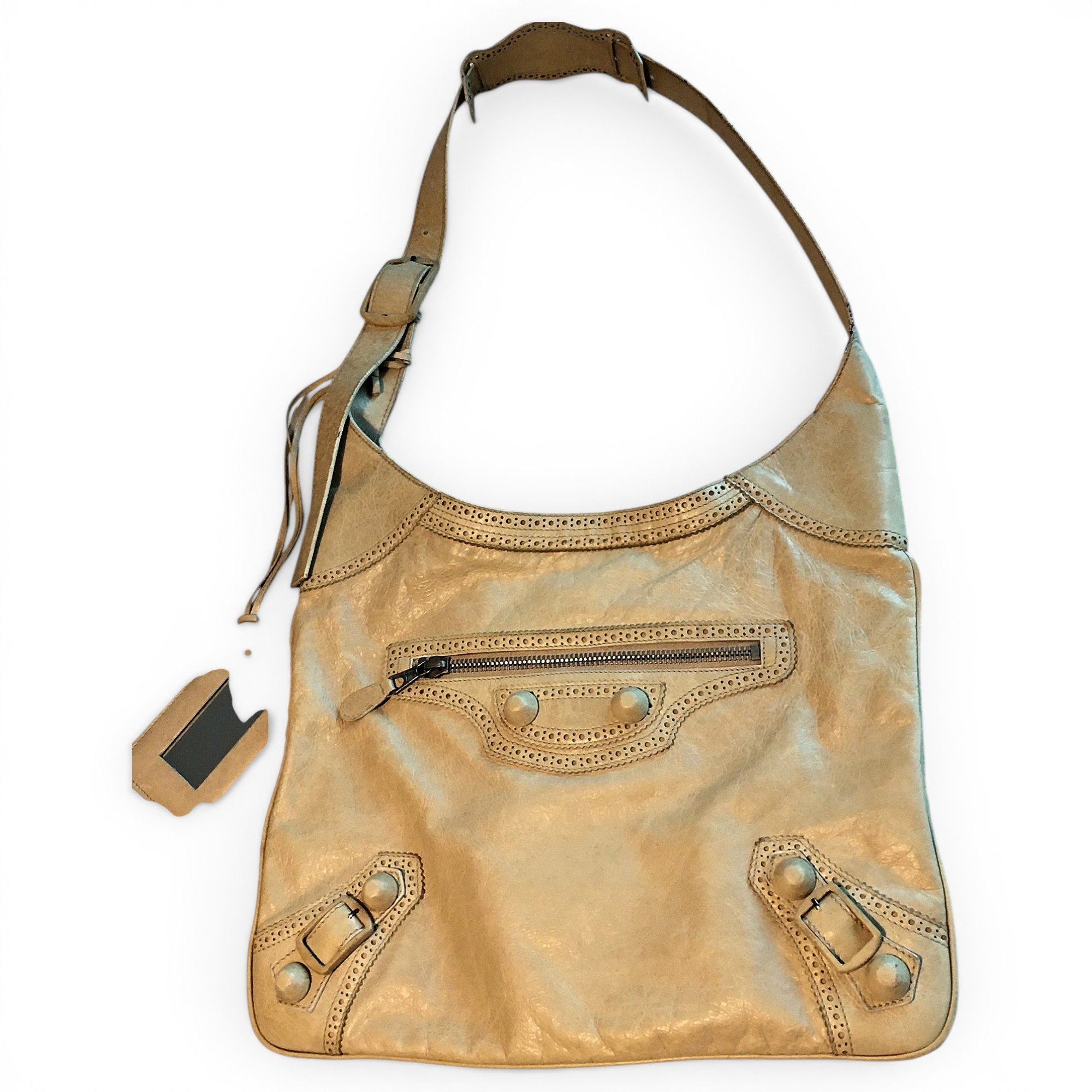 Day leather handbag