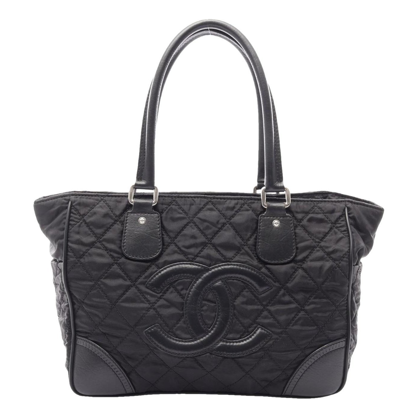 Leather tote