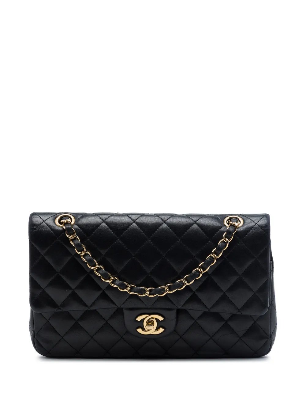 2010-2011 Medium Classic Lambskin Double Flap shoulder bag
