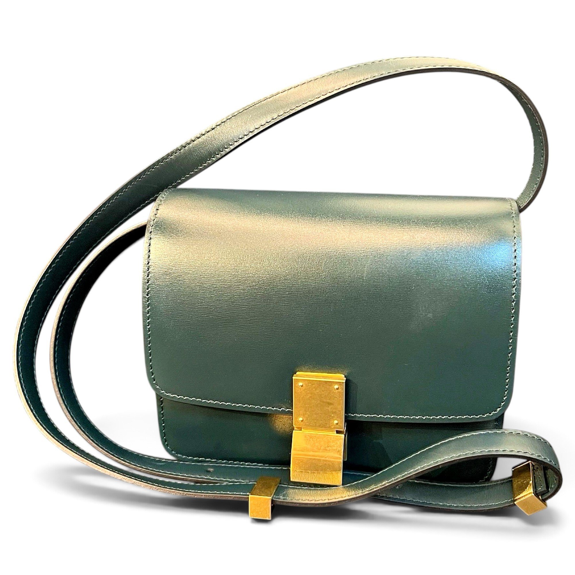 Classic leather handbag