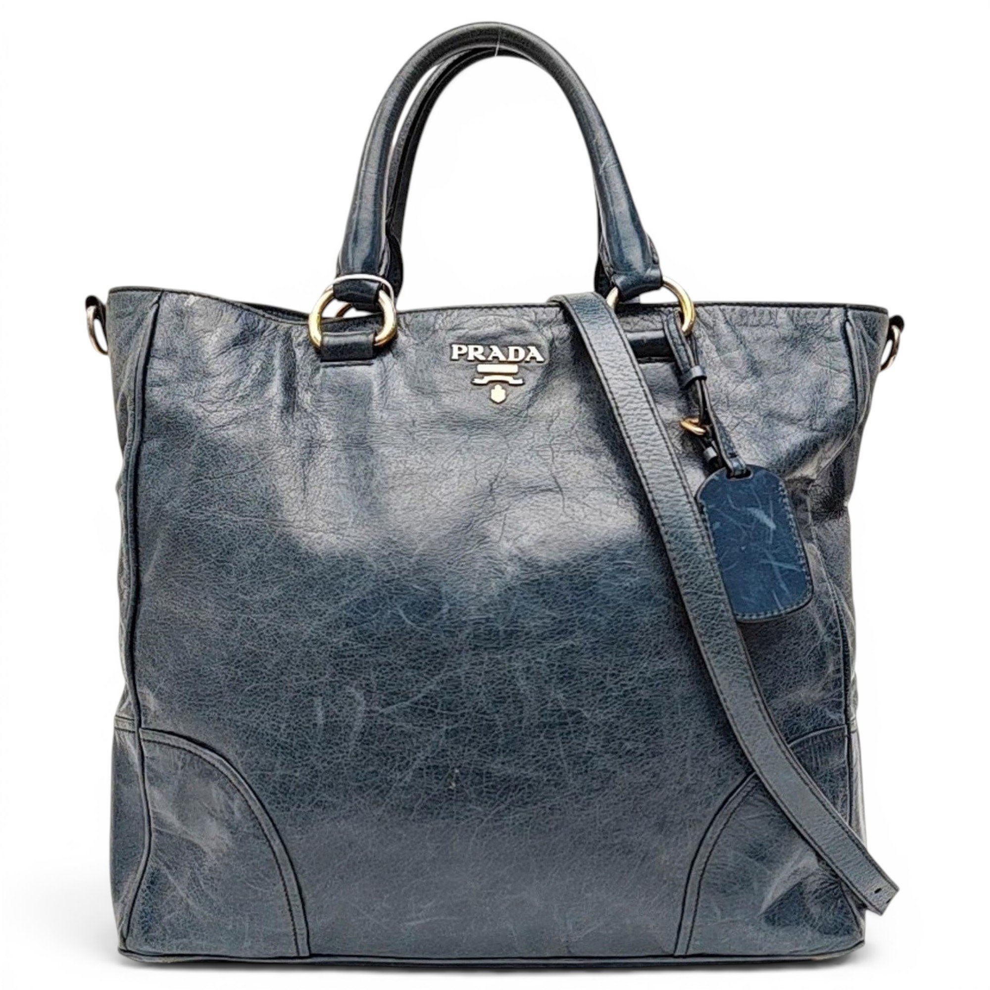 Leather handbag