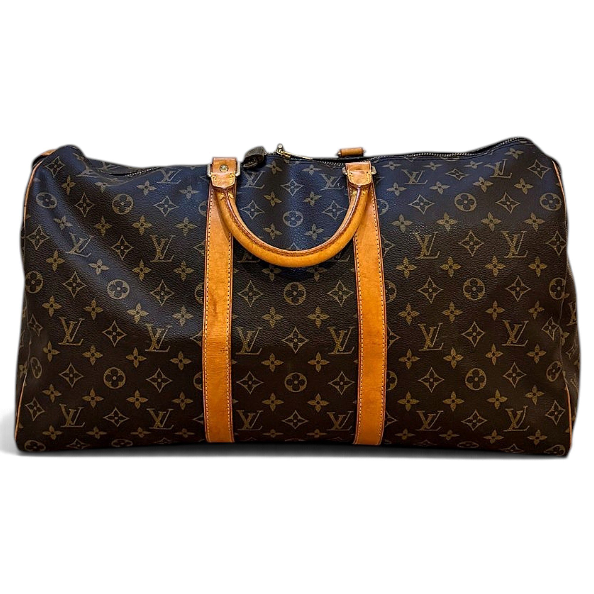 Keepall leather 48h bag