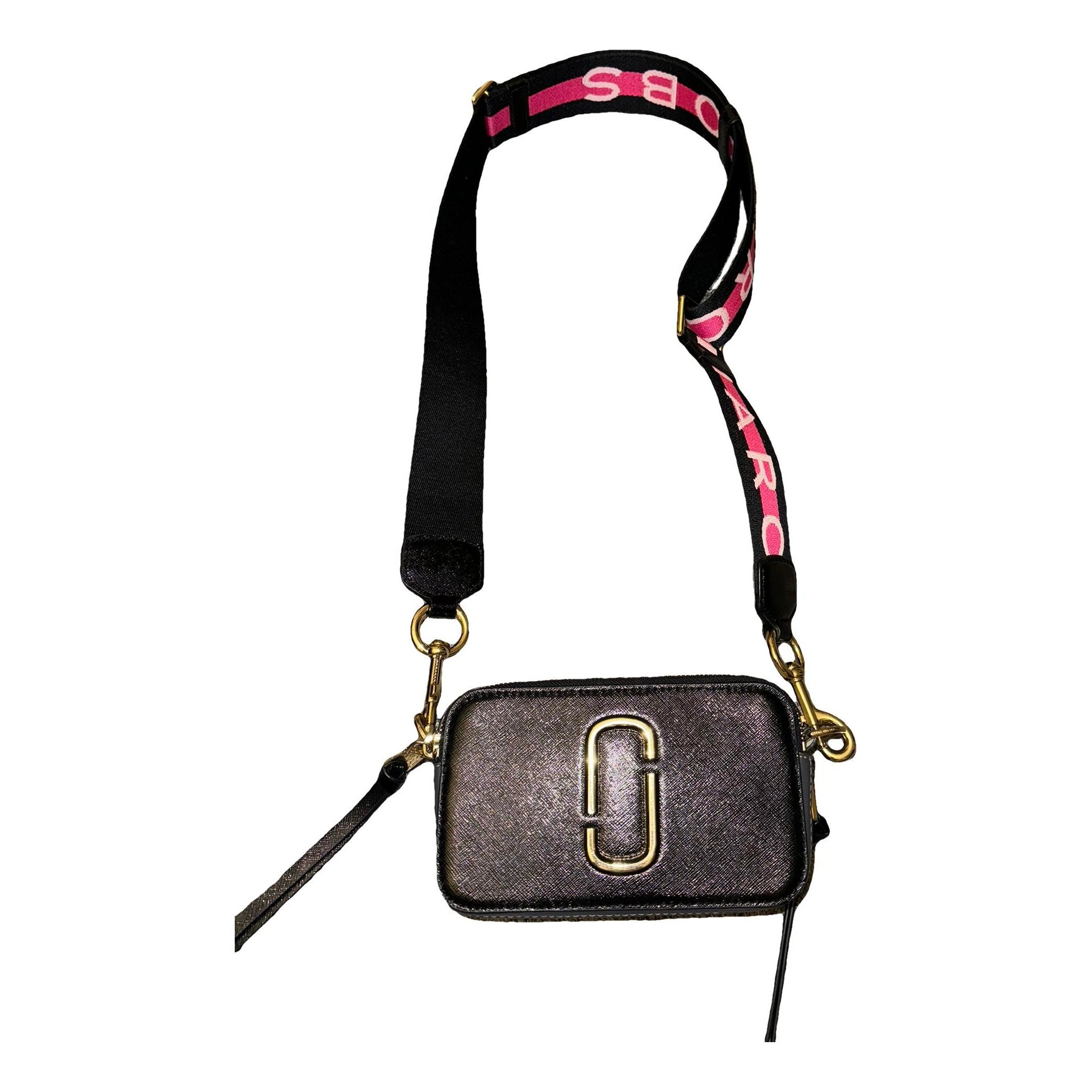 Snapshot leather crossbody bag
