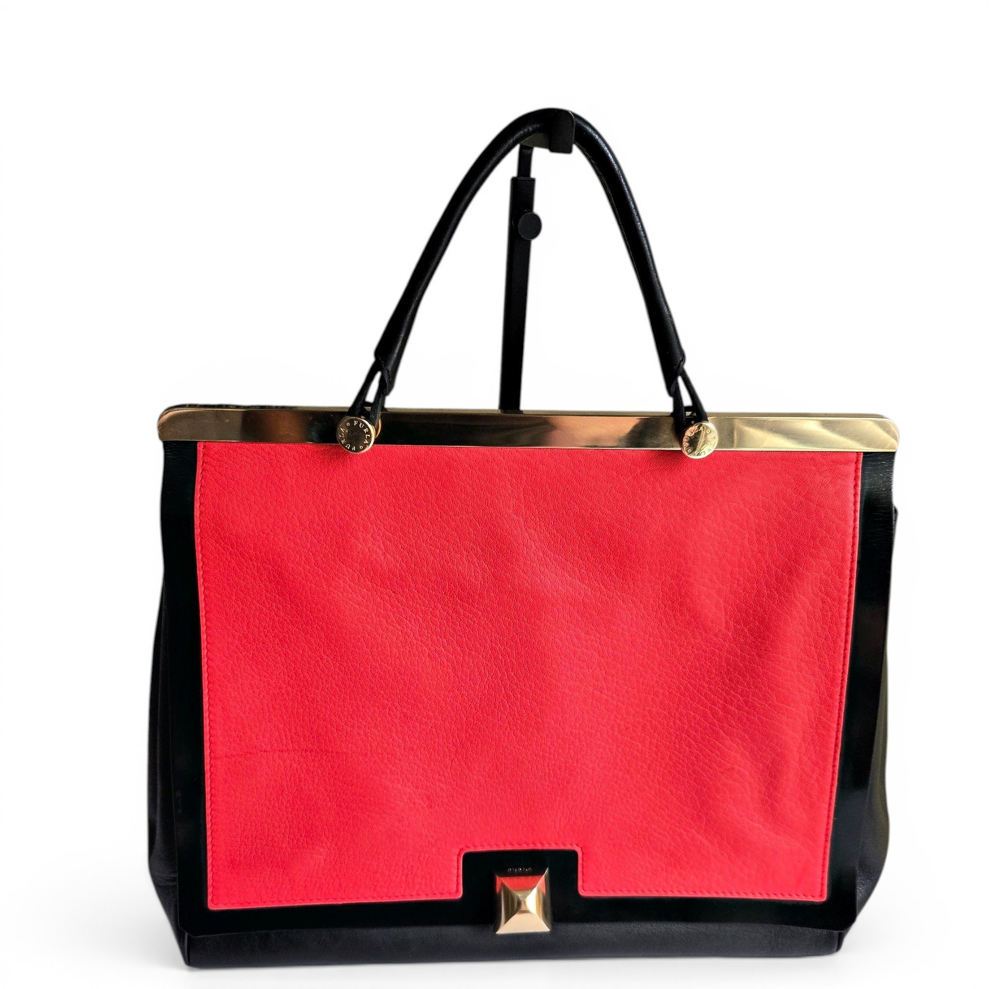 Leather satchel