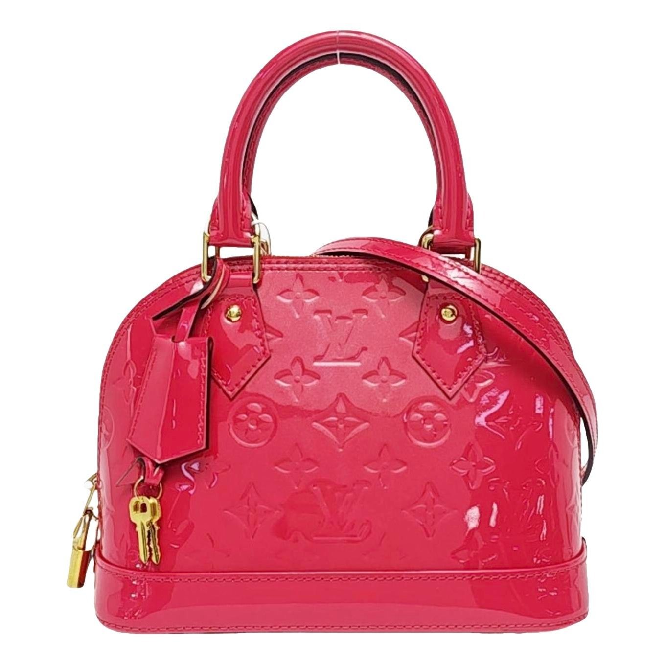 Louis Vuitton Alma BB leather handbag