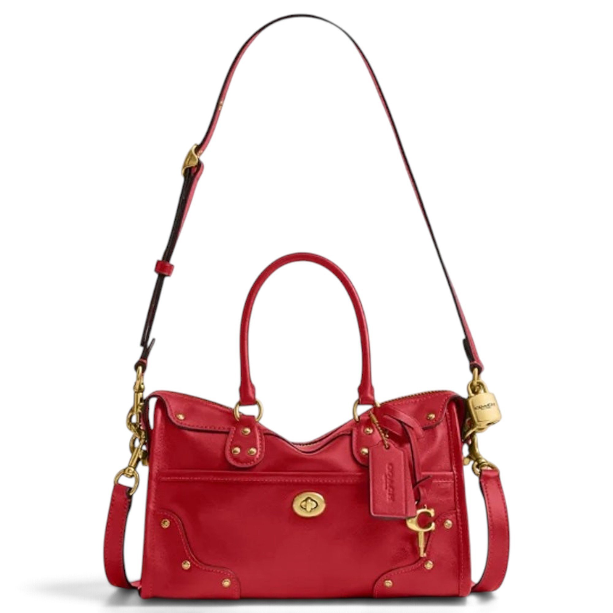 Leather crossbody bag