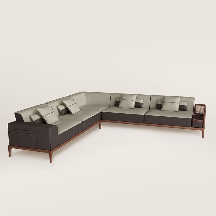 Sofa Sellier 5-seater corner