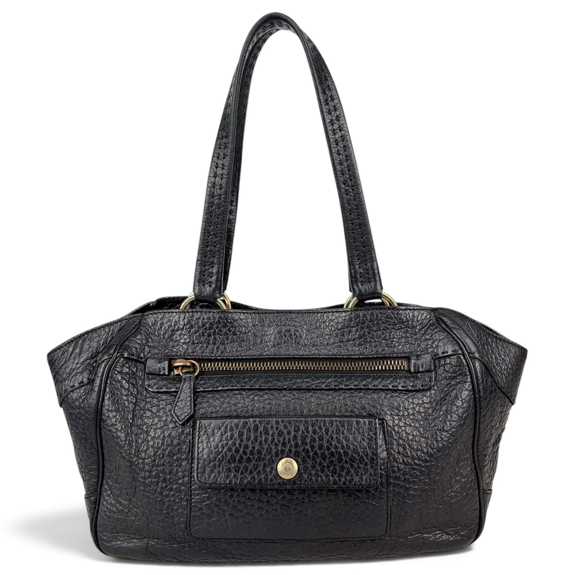 Leather handbag