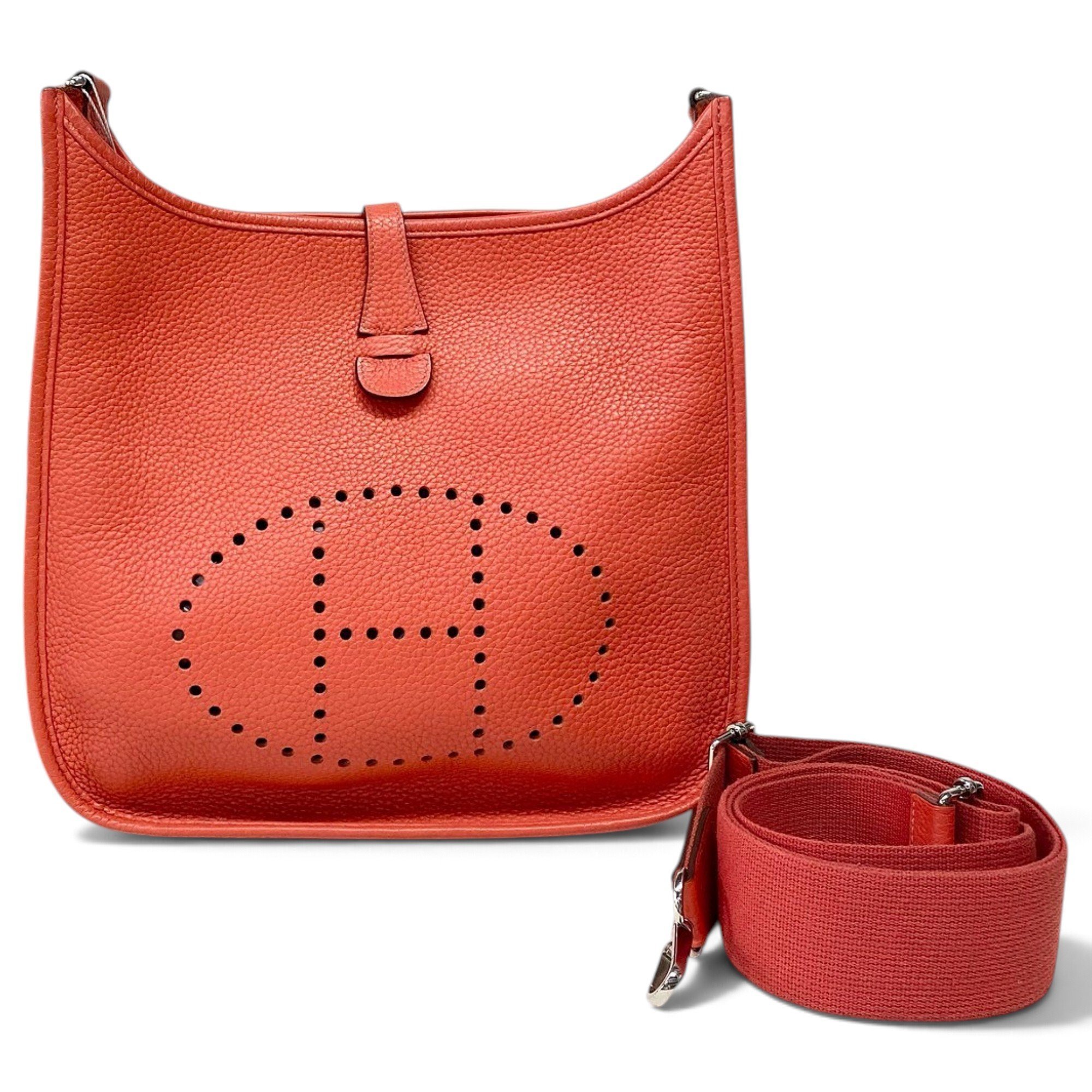 Evelyne leather handbag