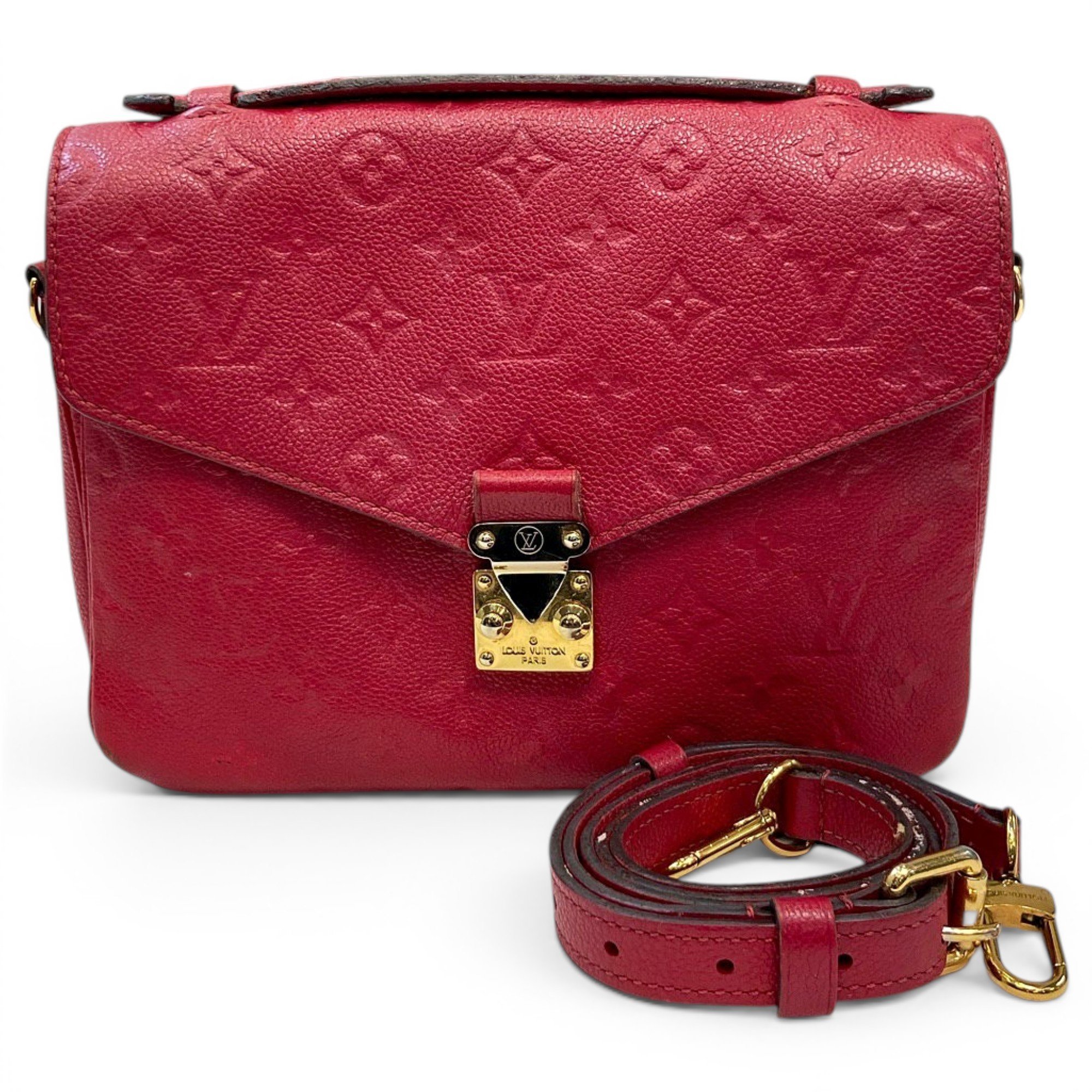 Metis leather handbag