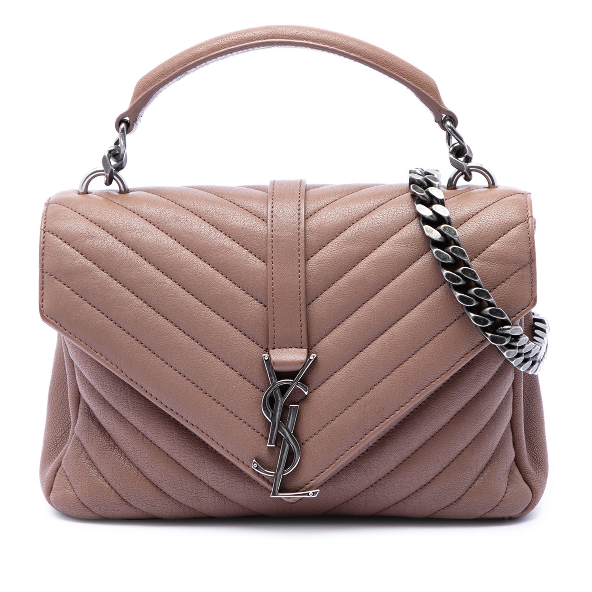 Leather satchel