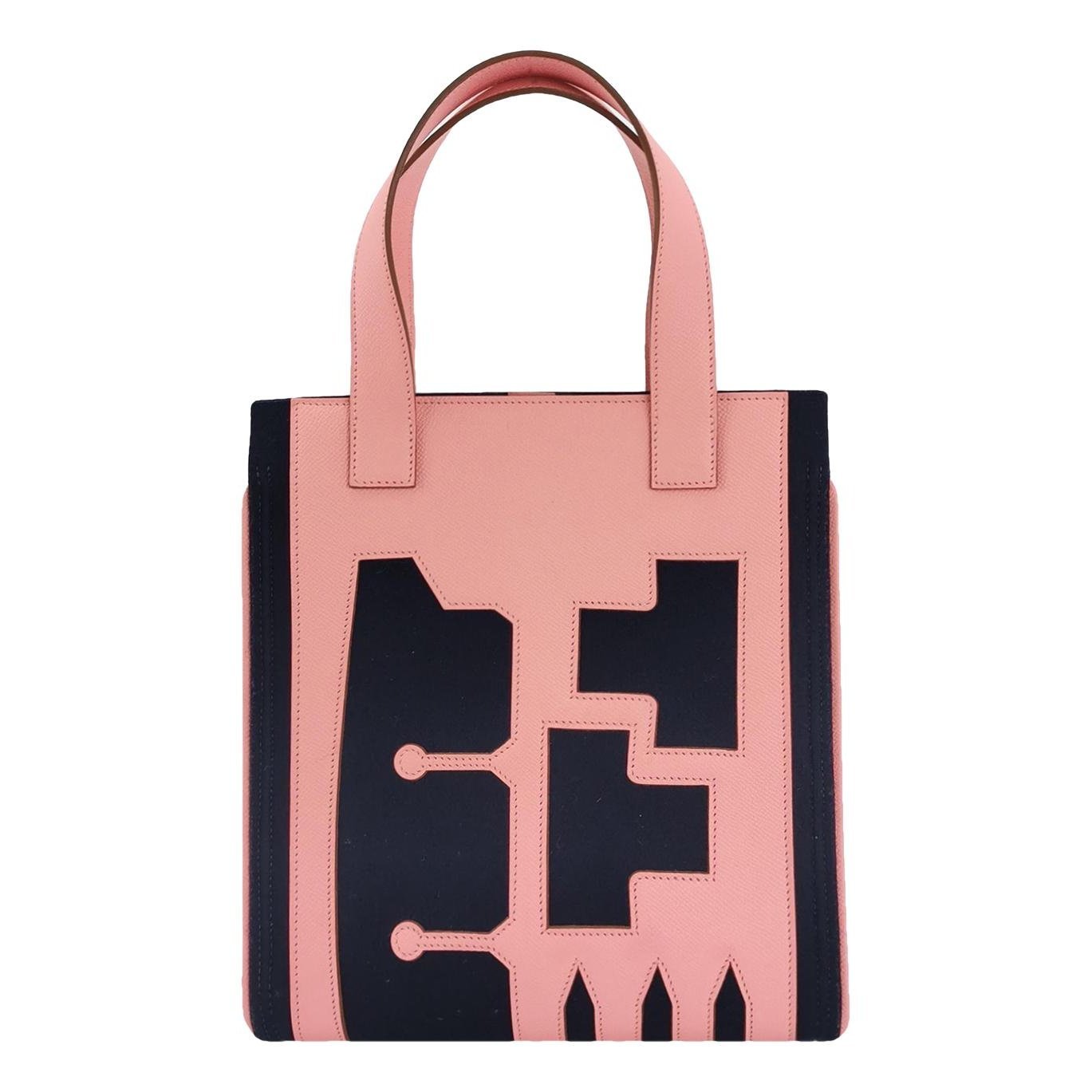 Hermes Epsom Leather Handbag
