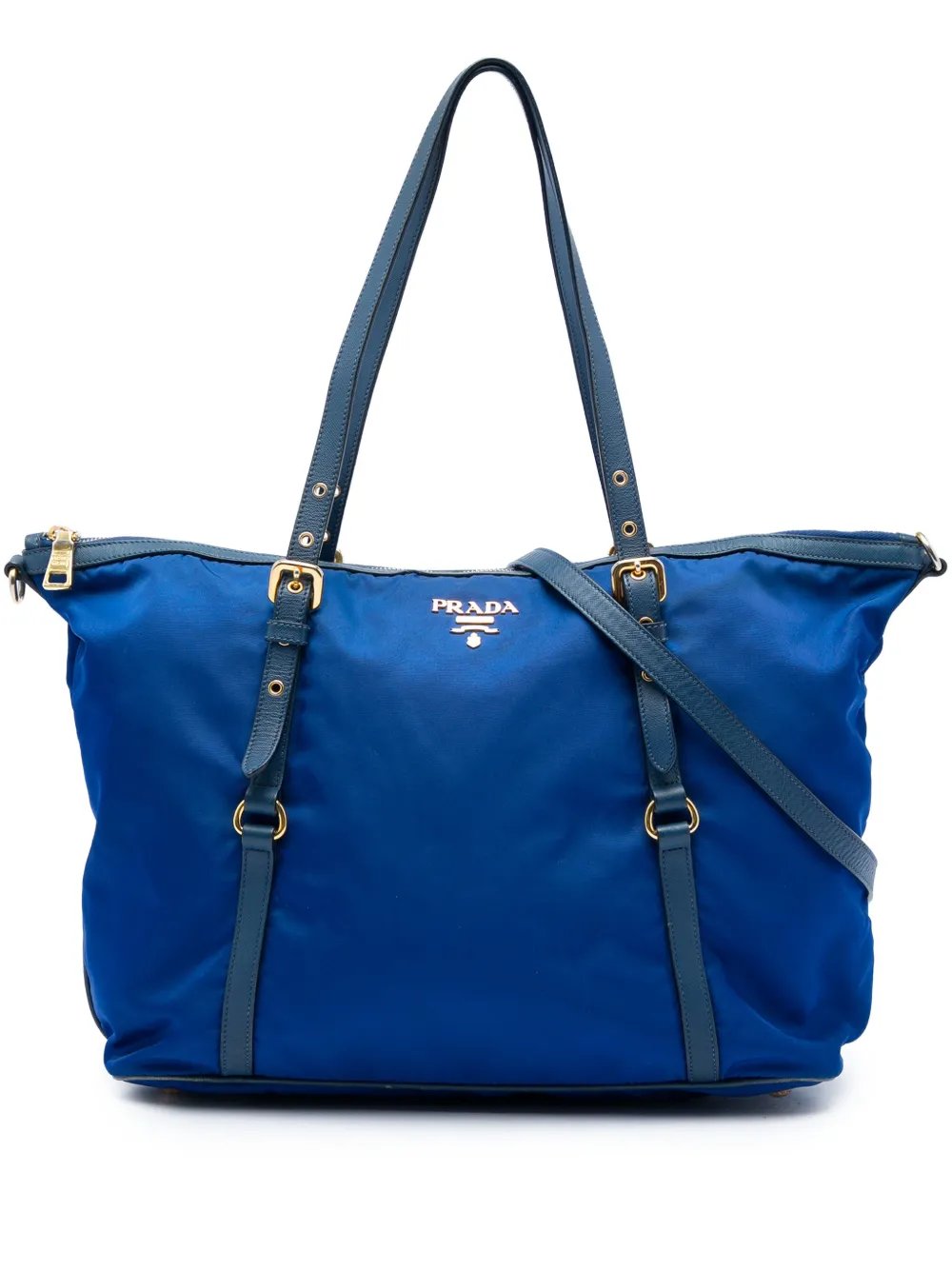 2013-2026 Saffiano Trimmed Tessuto Zip Top Convertible Tote satchel