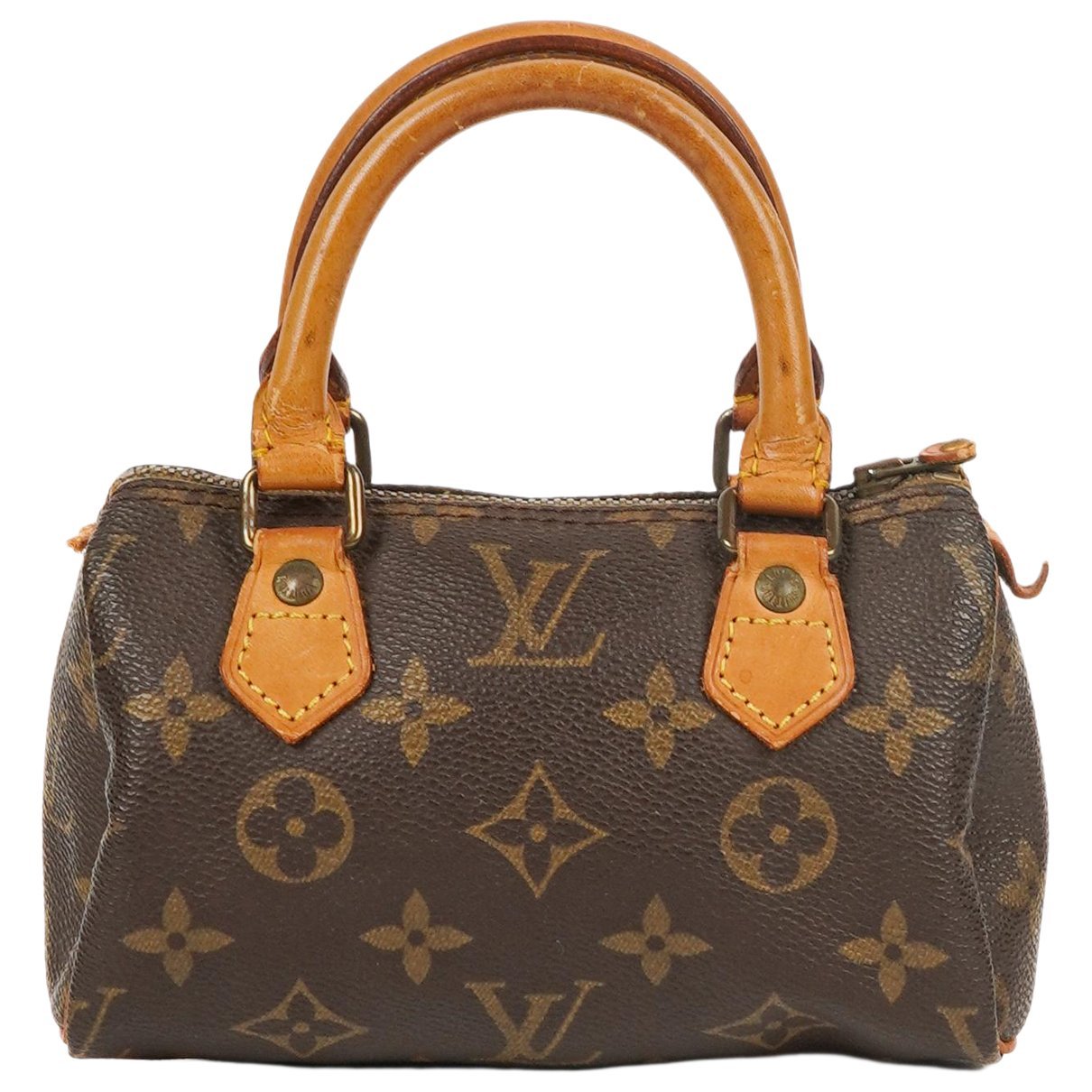 Louis Vuitton Nano Speedy / Mini HL cloth handbag