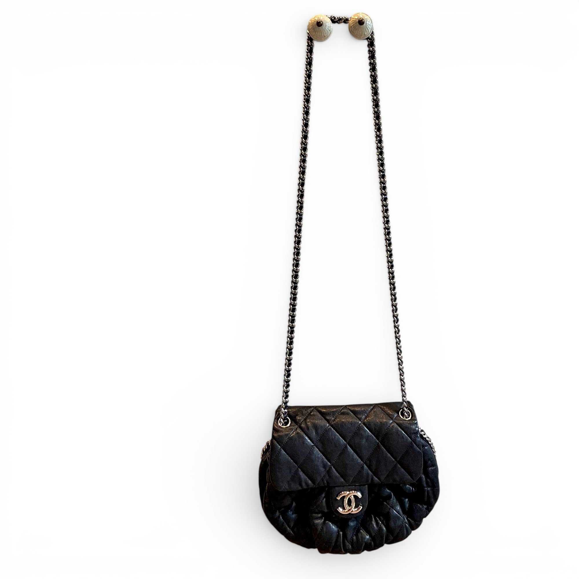 Chain Around leather handbag