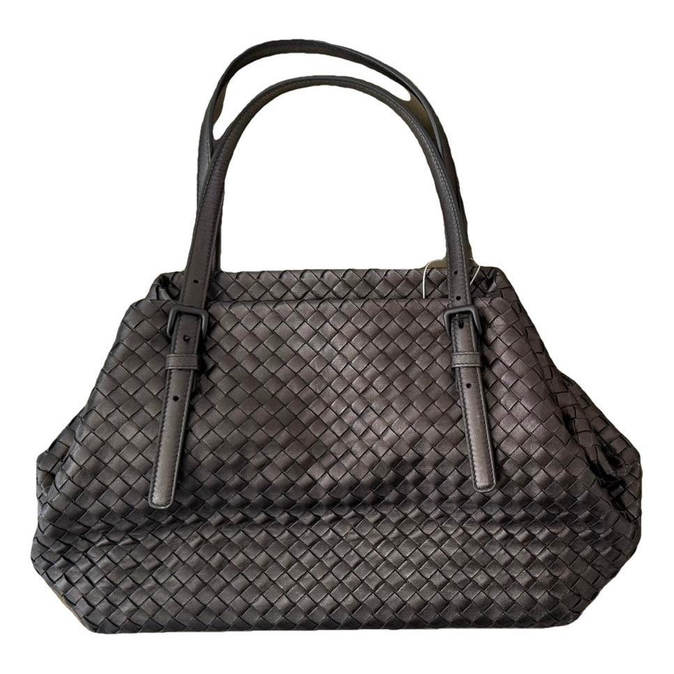 Fourre-Tout leather handbag