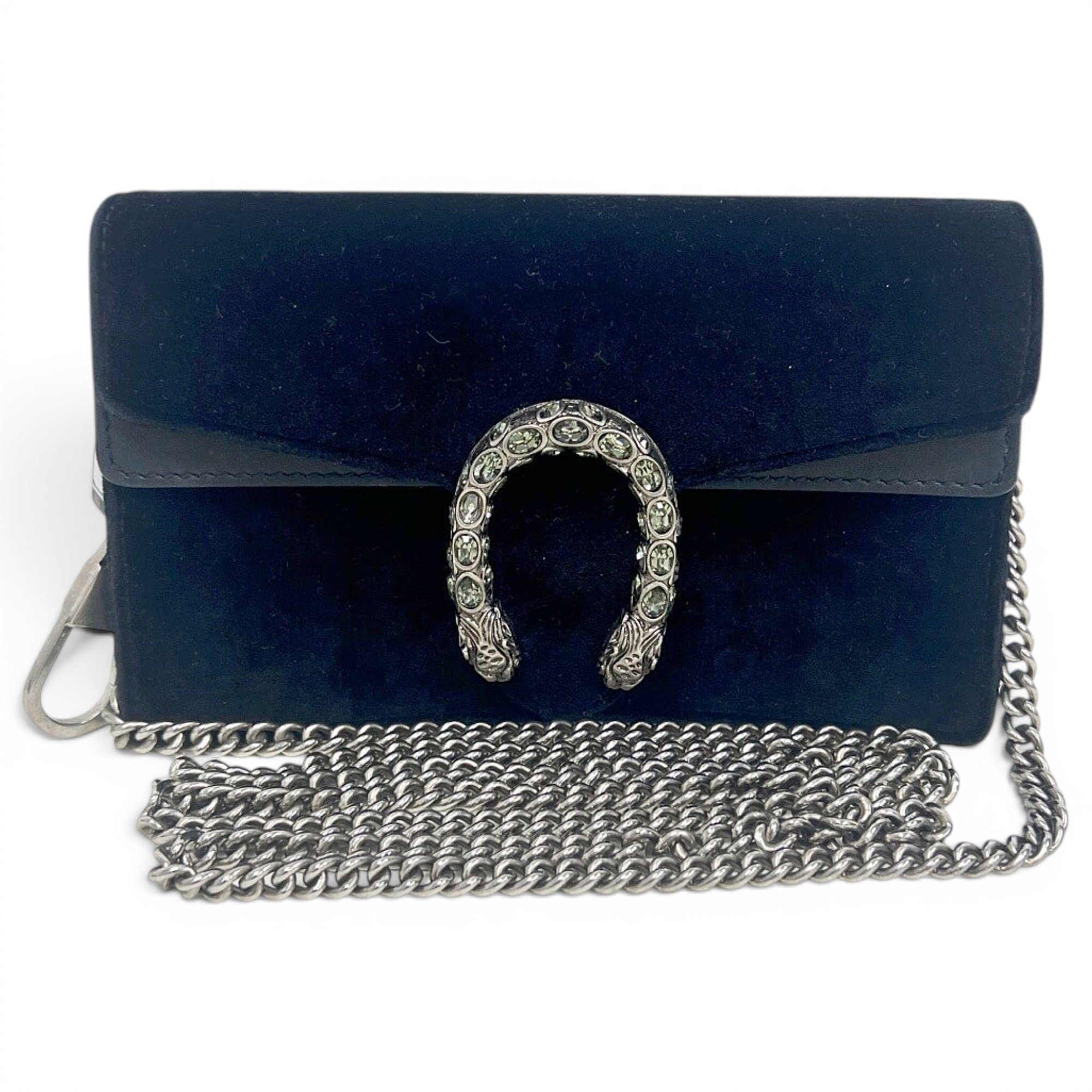 Dionysus Super Mini leather crossbody bag