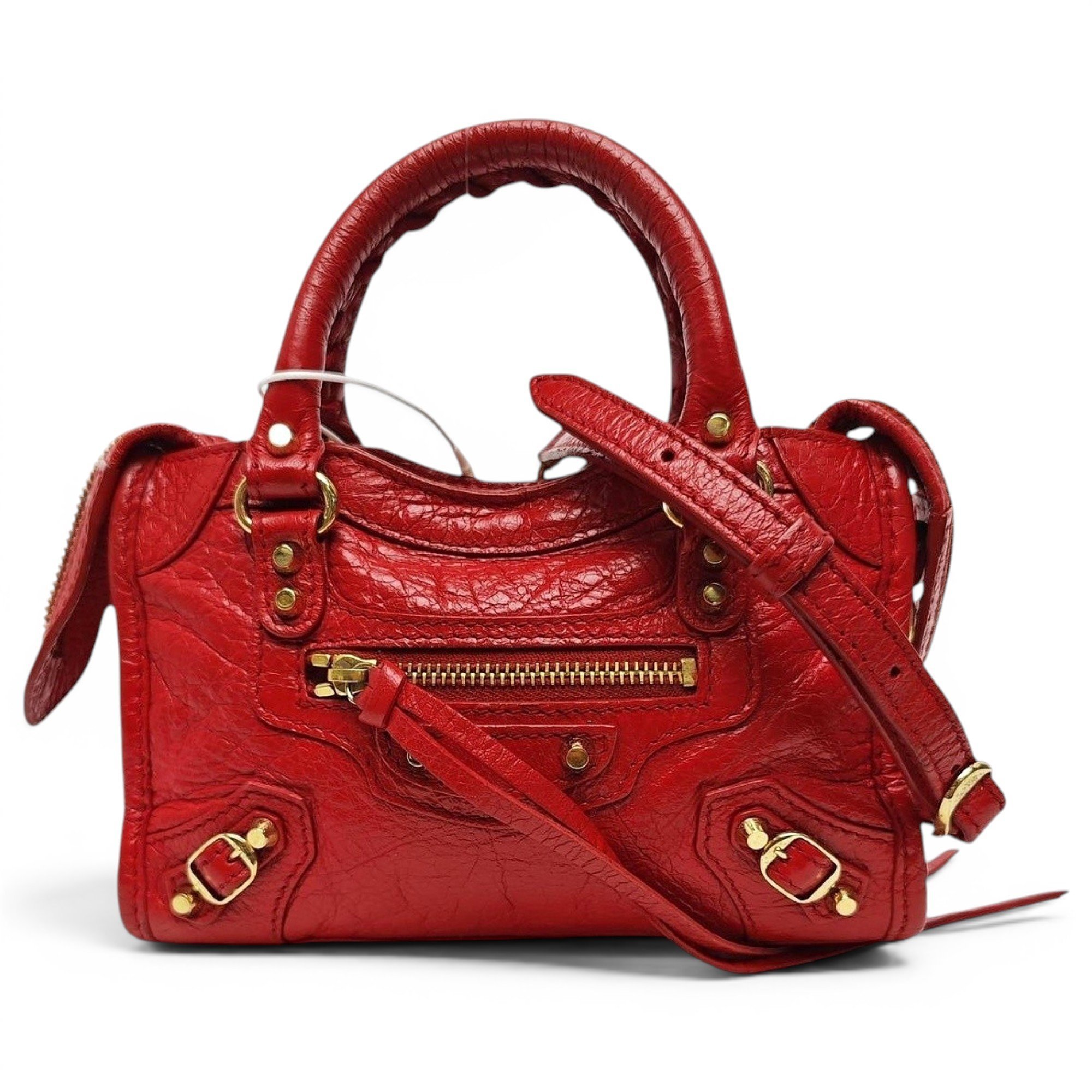 Leather handbag