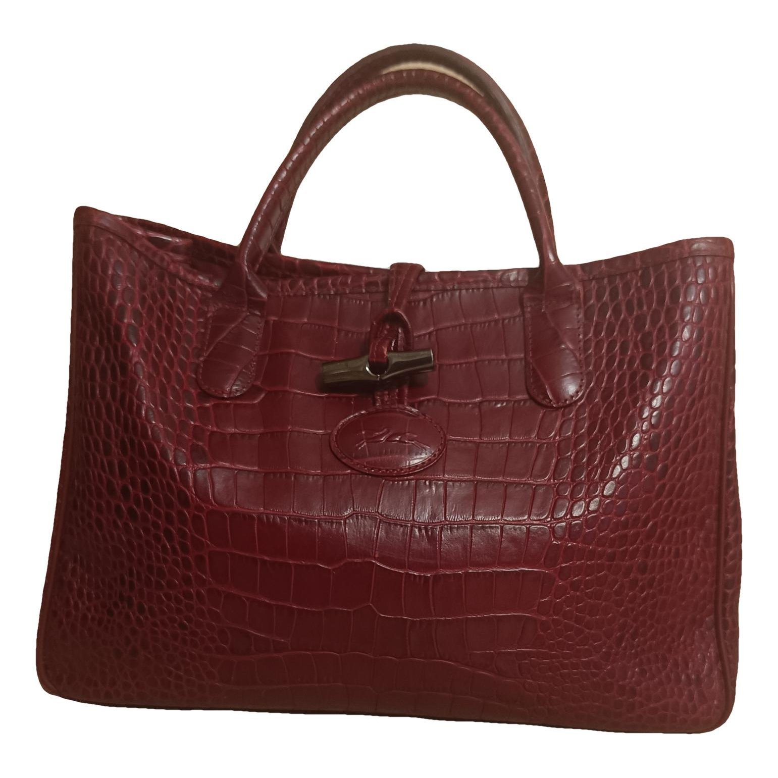 Roseau leather handbag