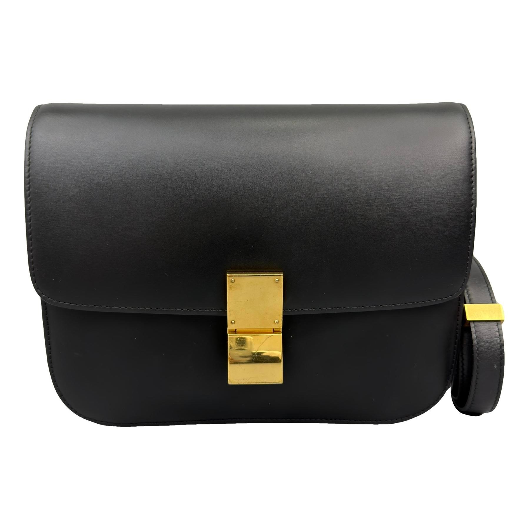 Classic leather handbag