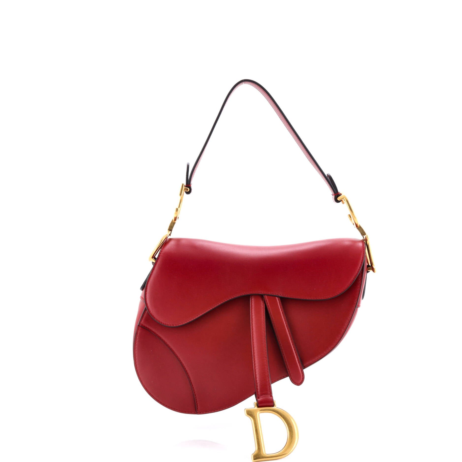 Dior Saddle Handbag Leather Medium