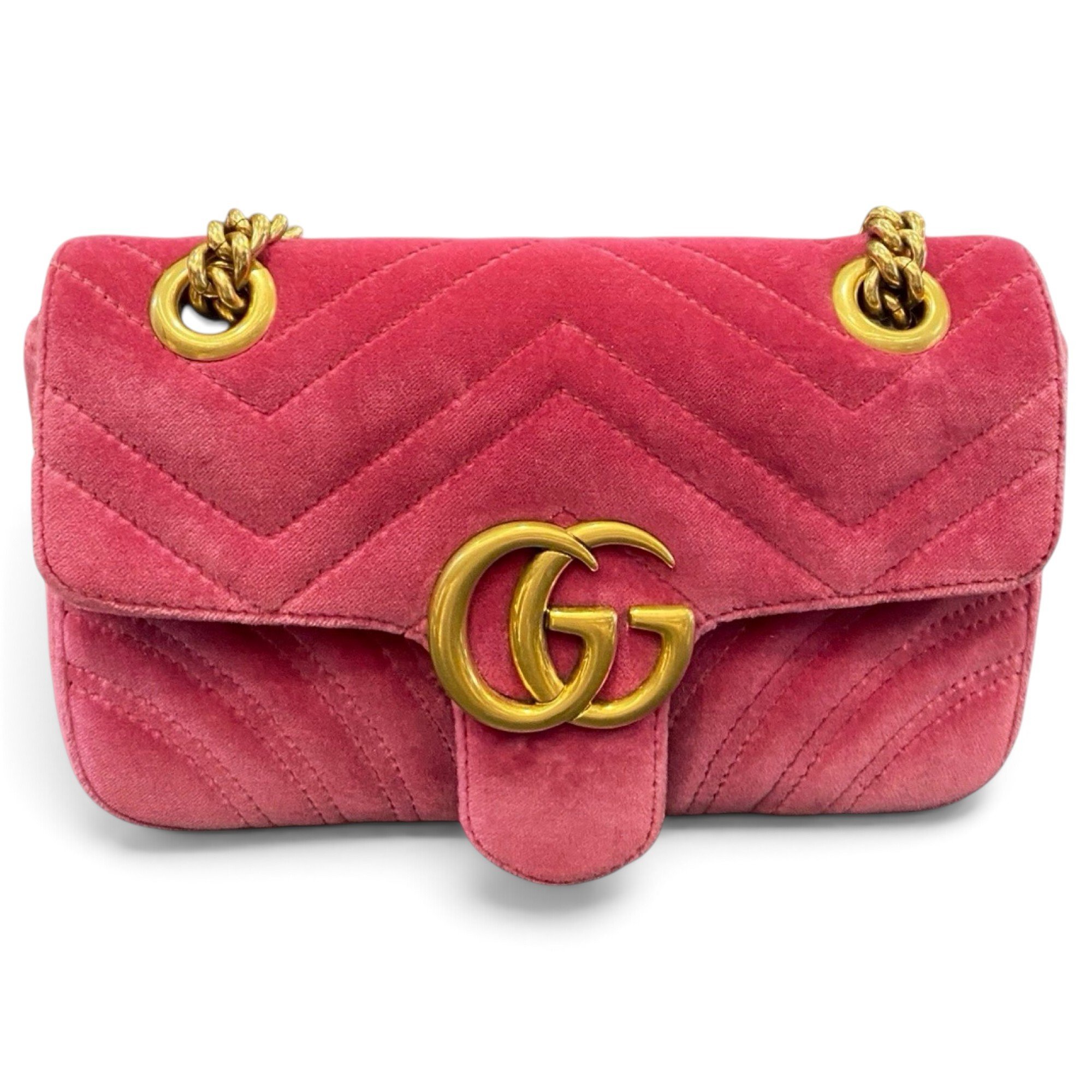 GG Marmont velvet handbag