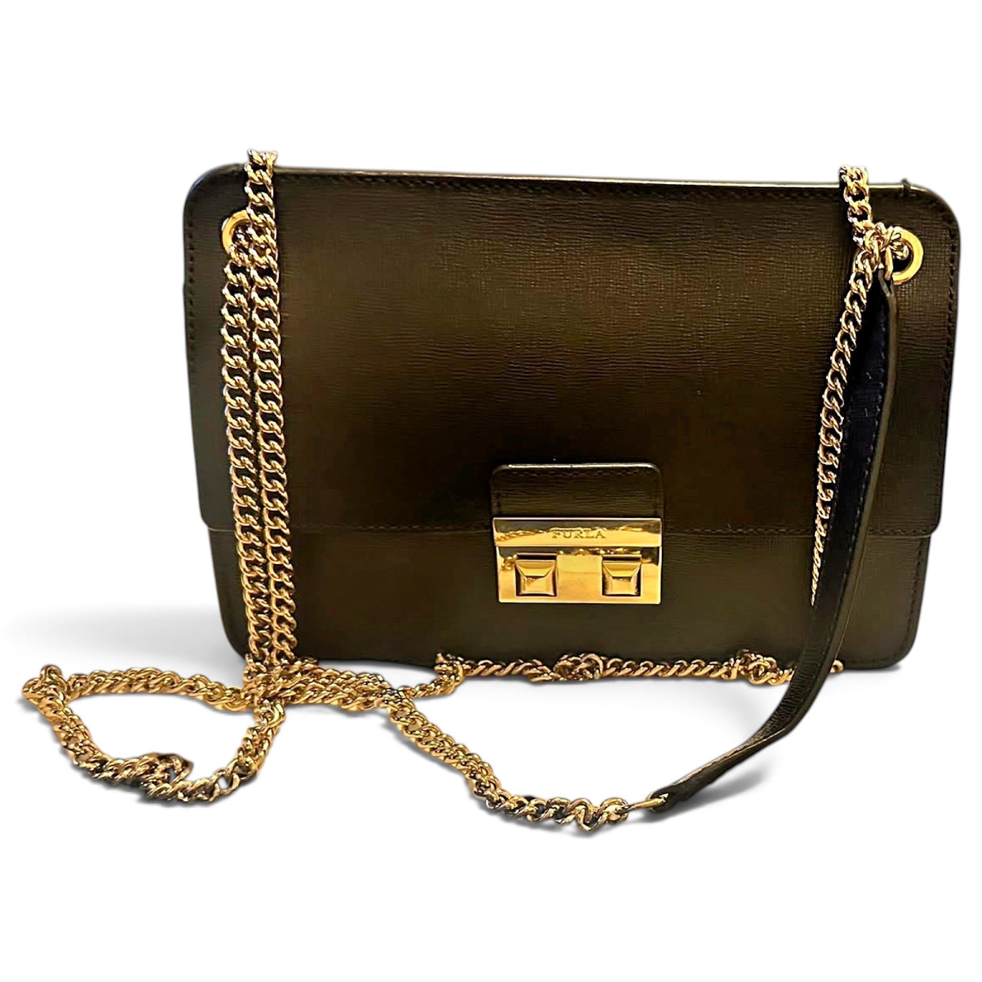 Metropolis leather crossbody bag