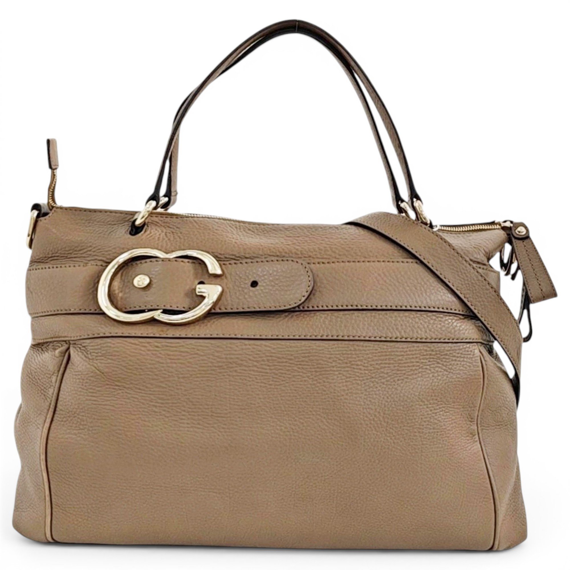 Osiride leather handbag
