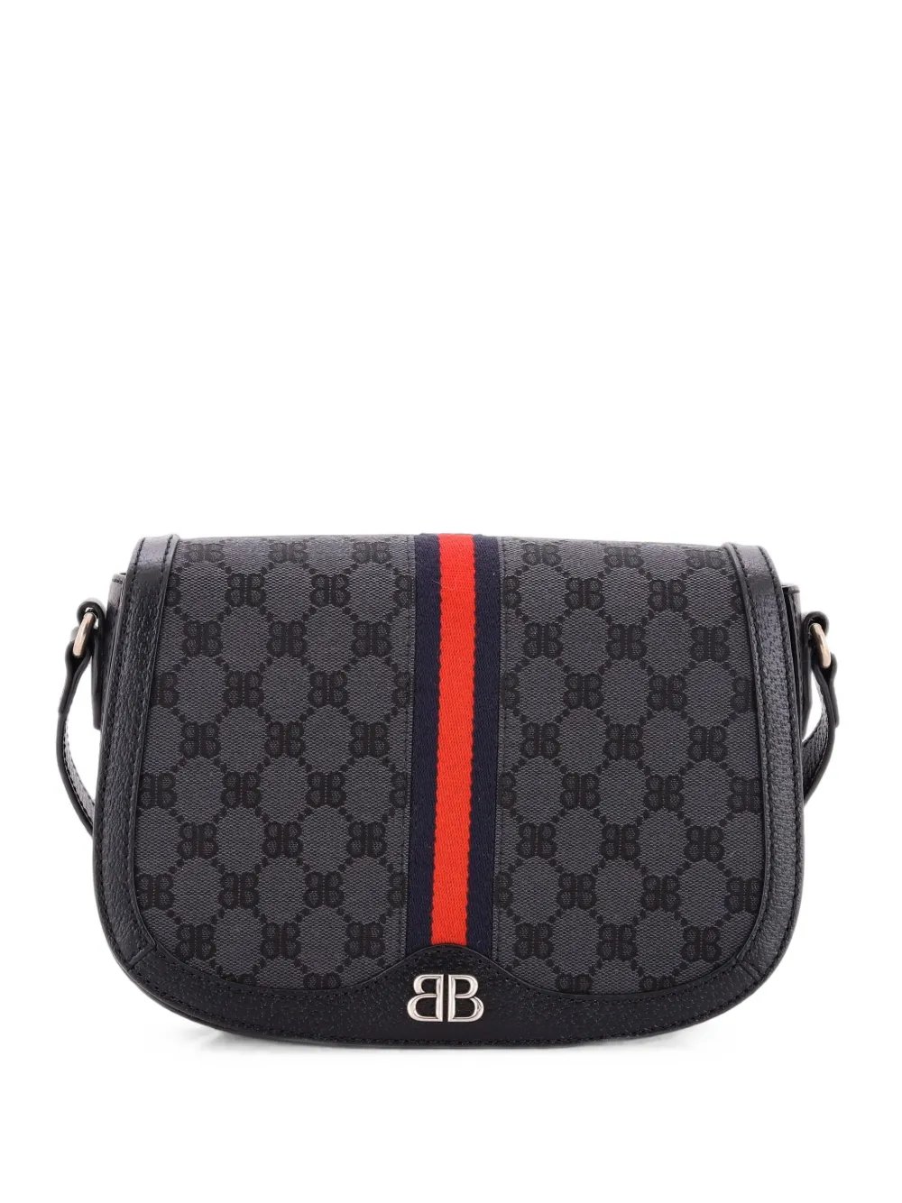 x Balenciaga The Hacker Project Flap Messenger Bag BB Canvas Medium shoulder bag