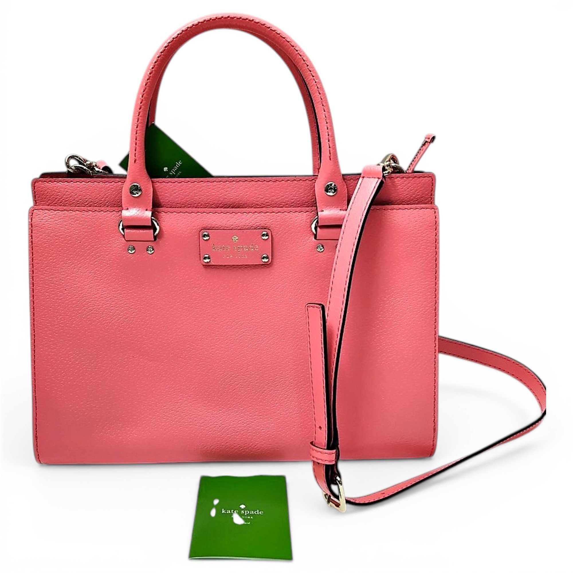 Leather satchel