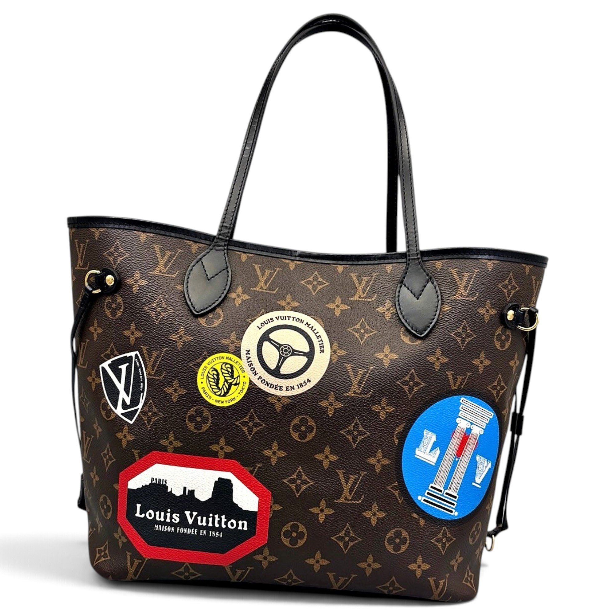 Neverfull leather tote