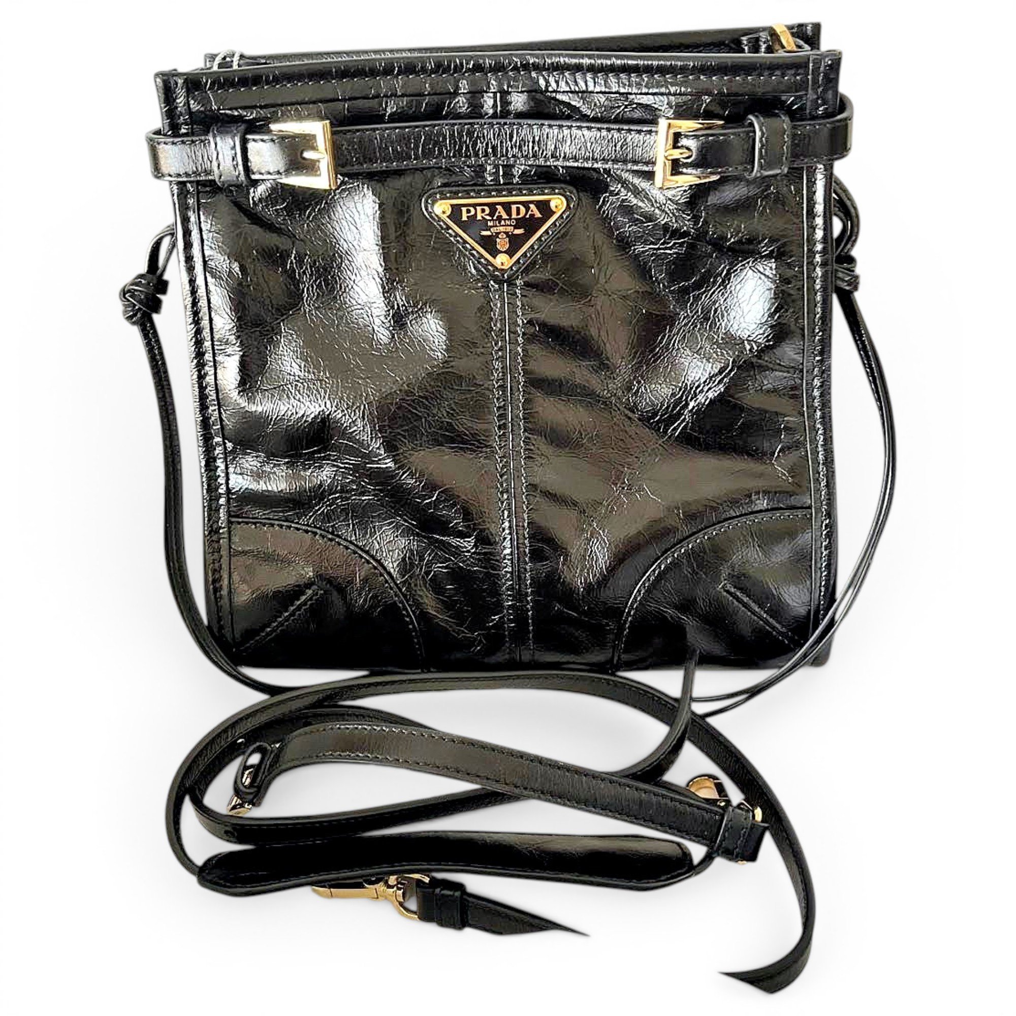 Leather handbag