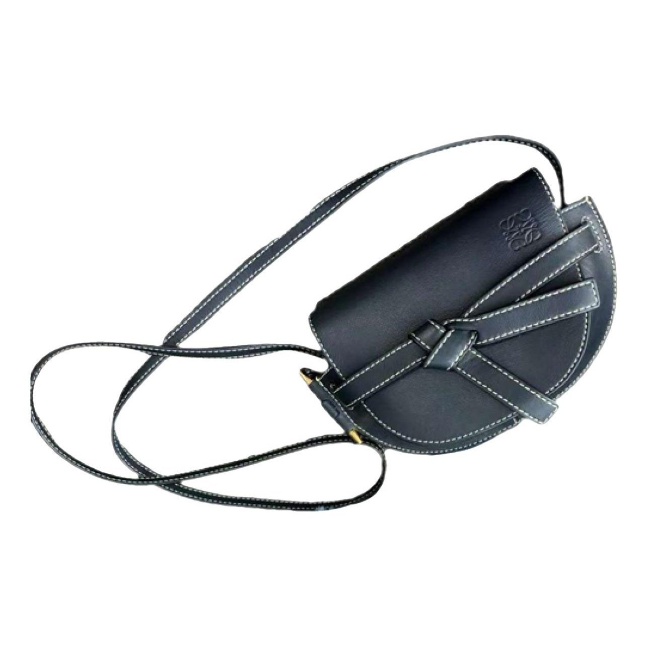 Gate leather crossbody bag