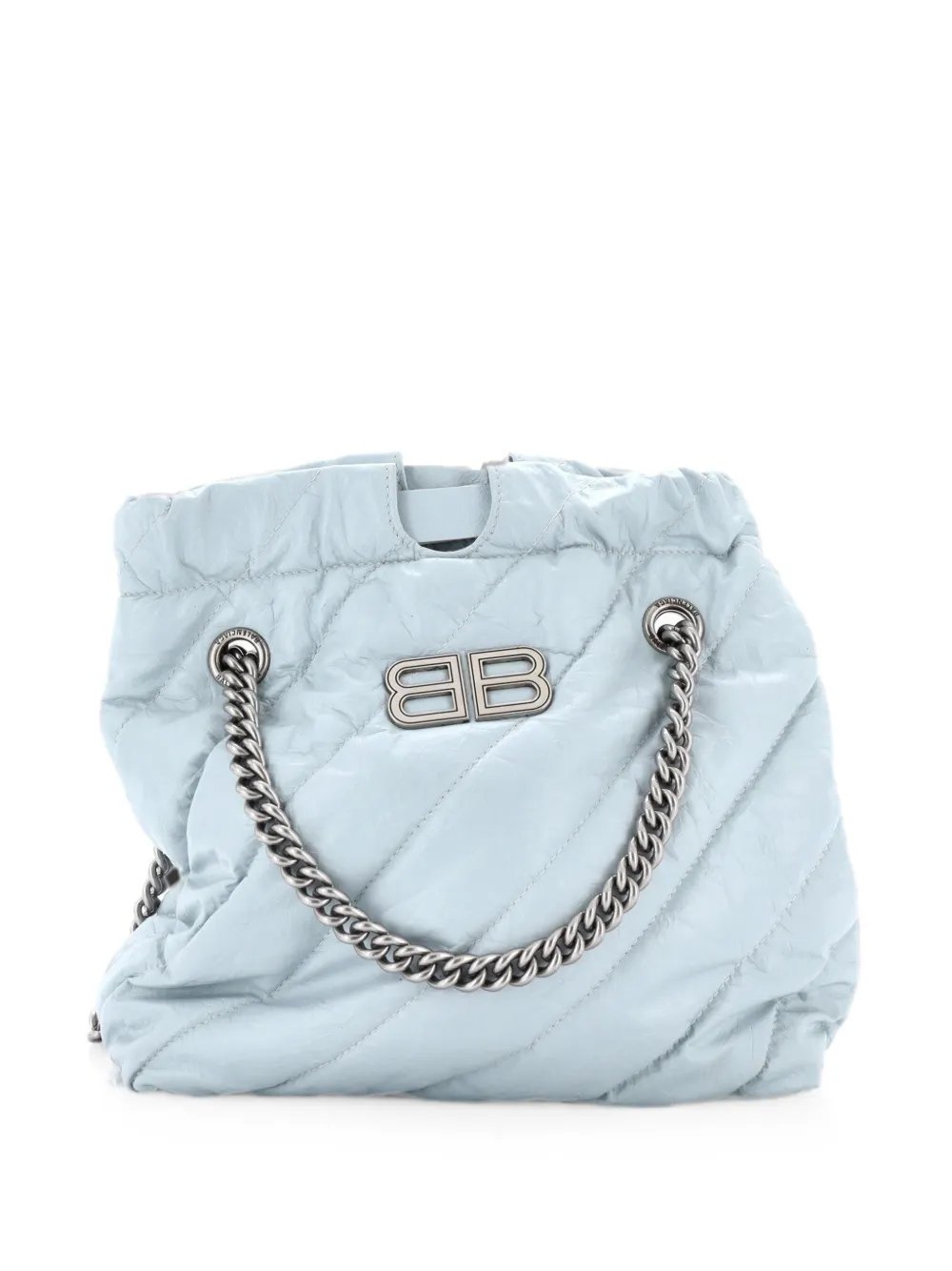 Crush Chain Quilted Crushed Calfskin Small tote bag
