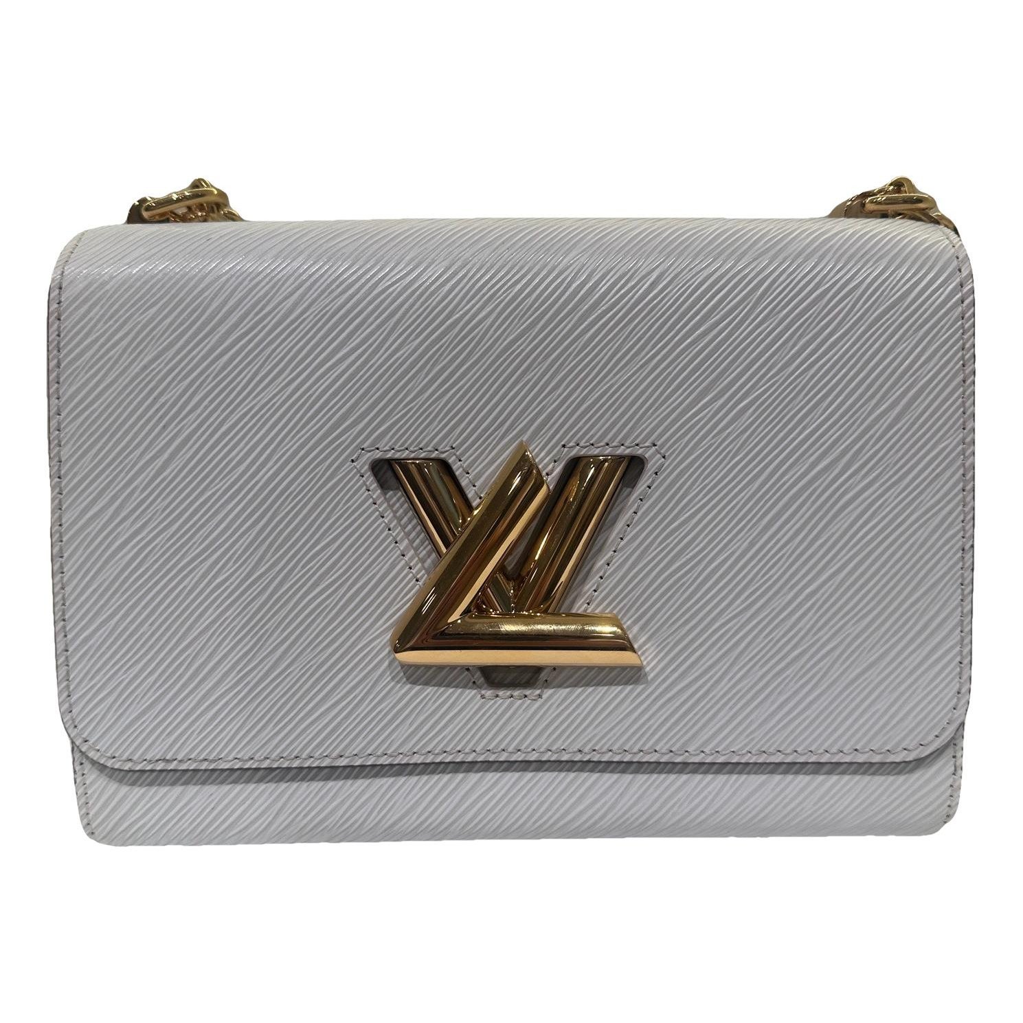 Twist leather handbag
