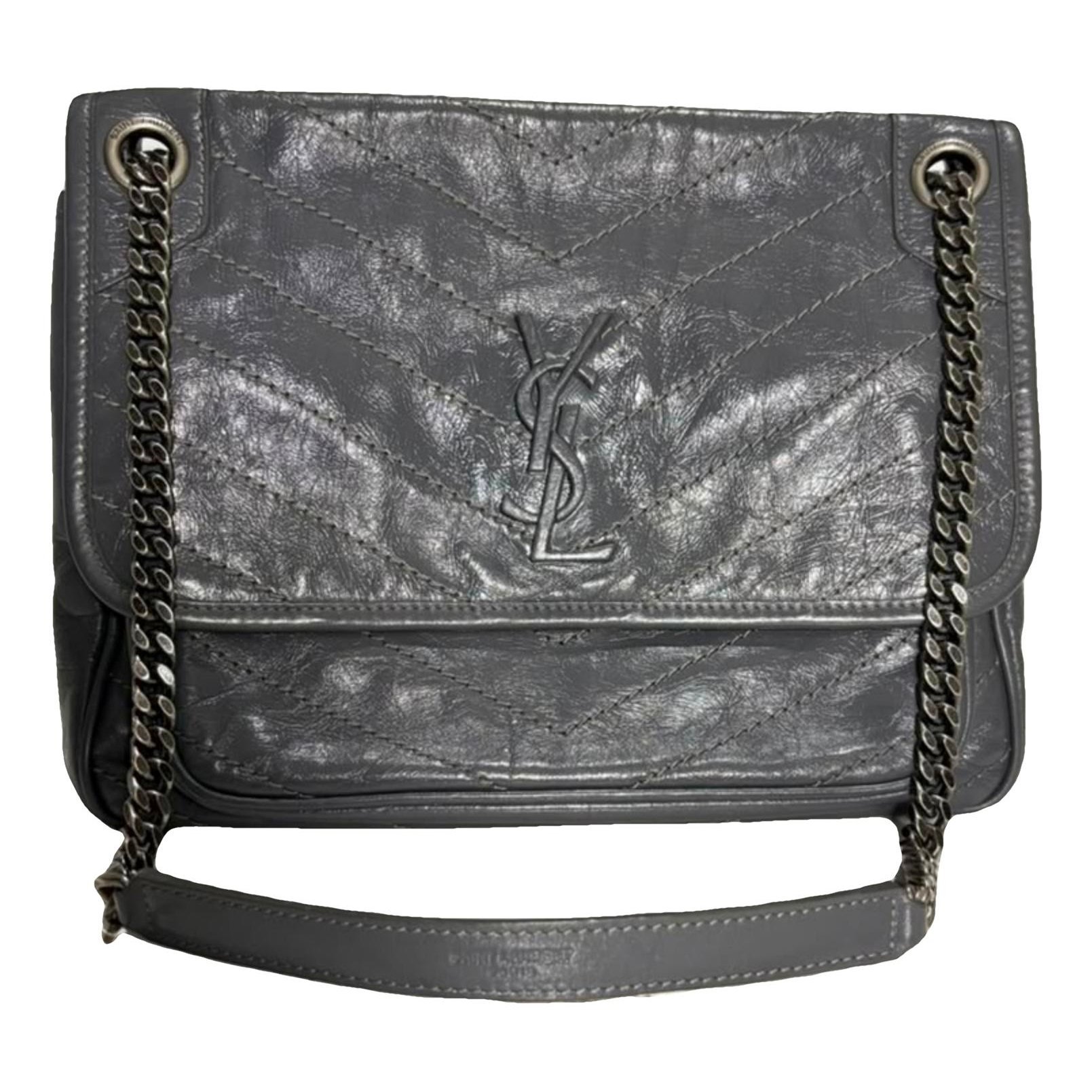 Niki leather crossbody bag