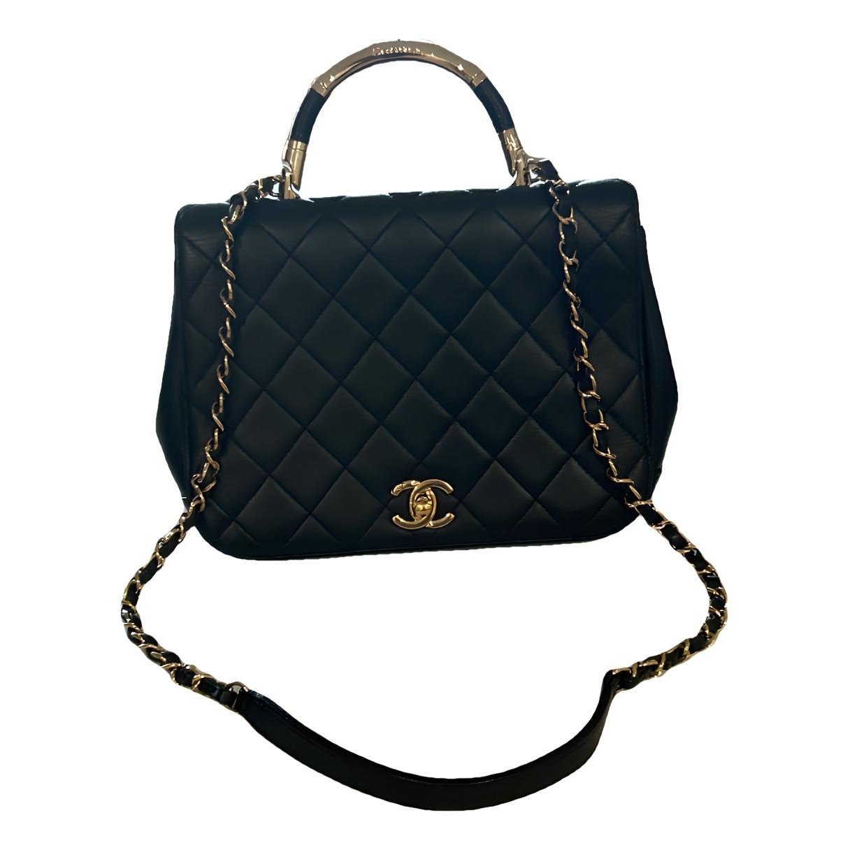Coco Handle leather handbag