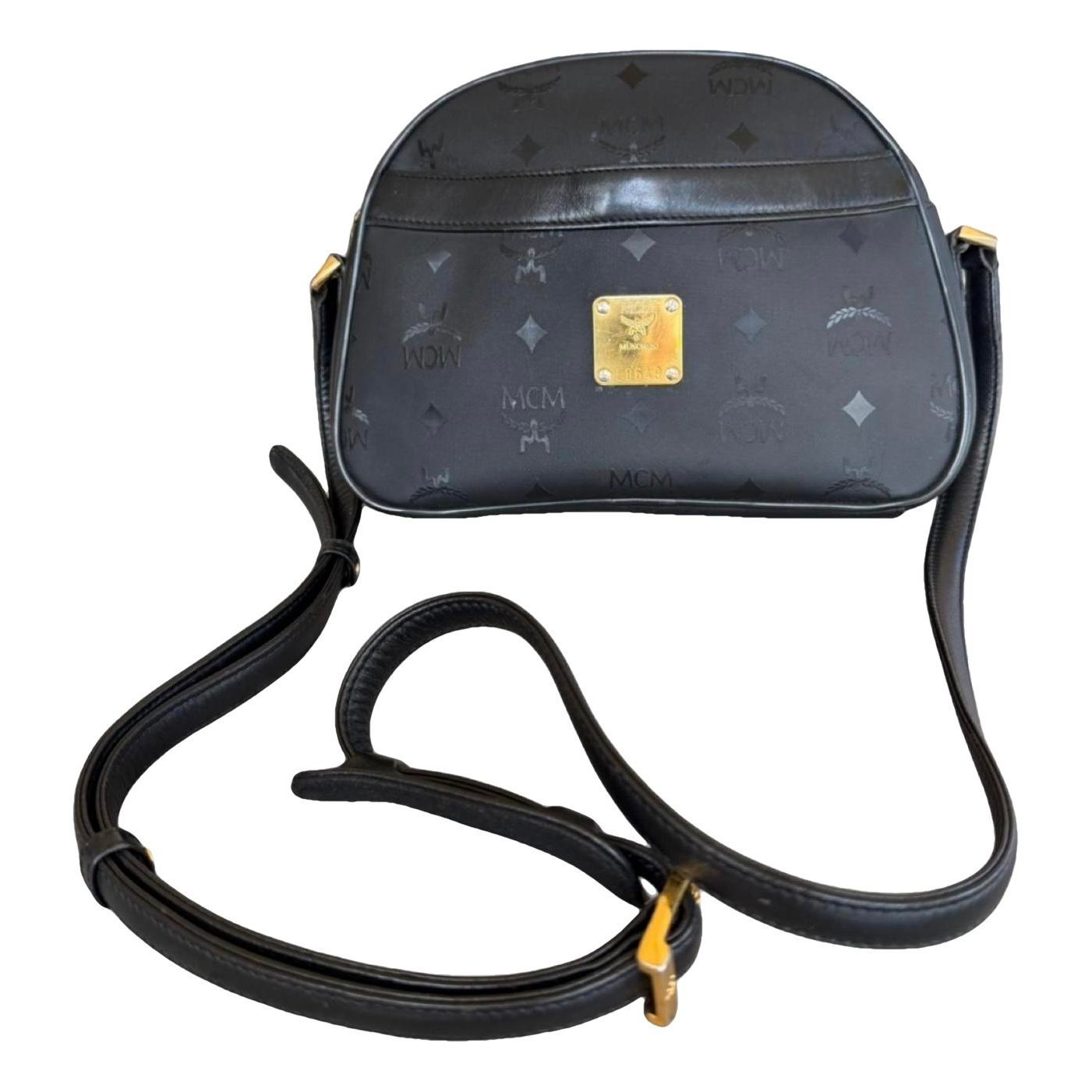 Leather crossbody bag