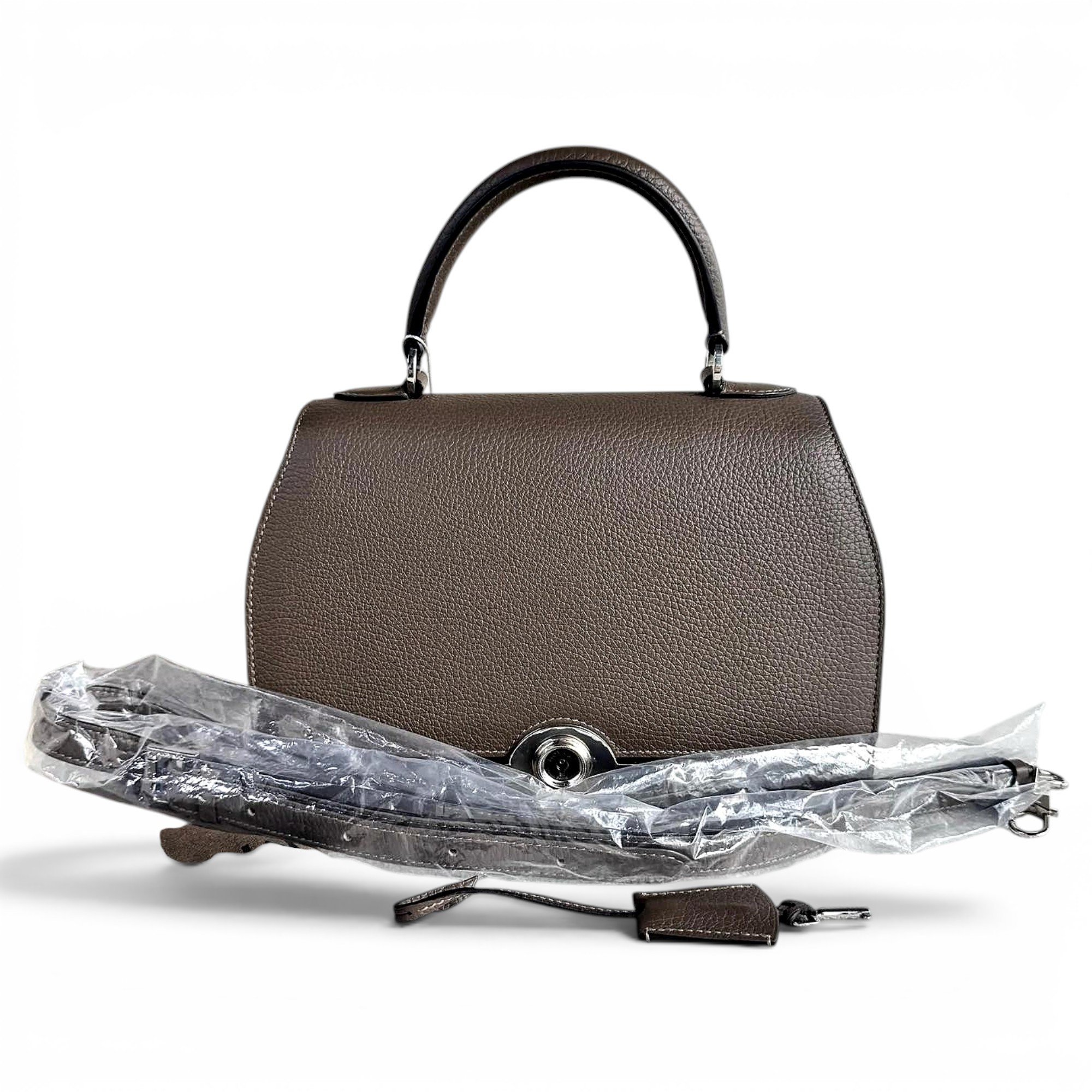 Leather satchel