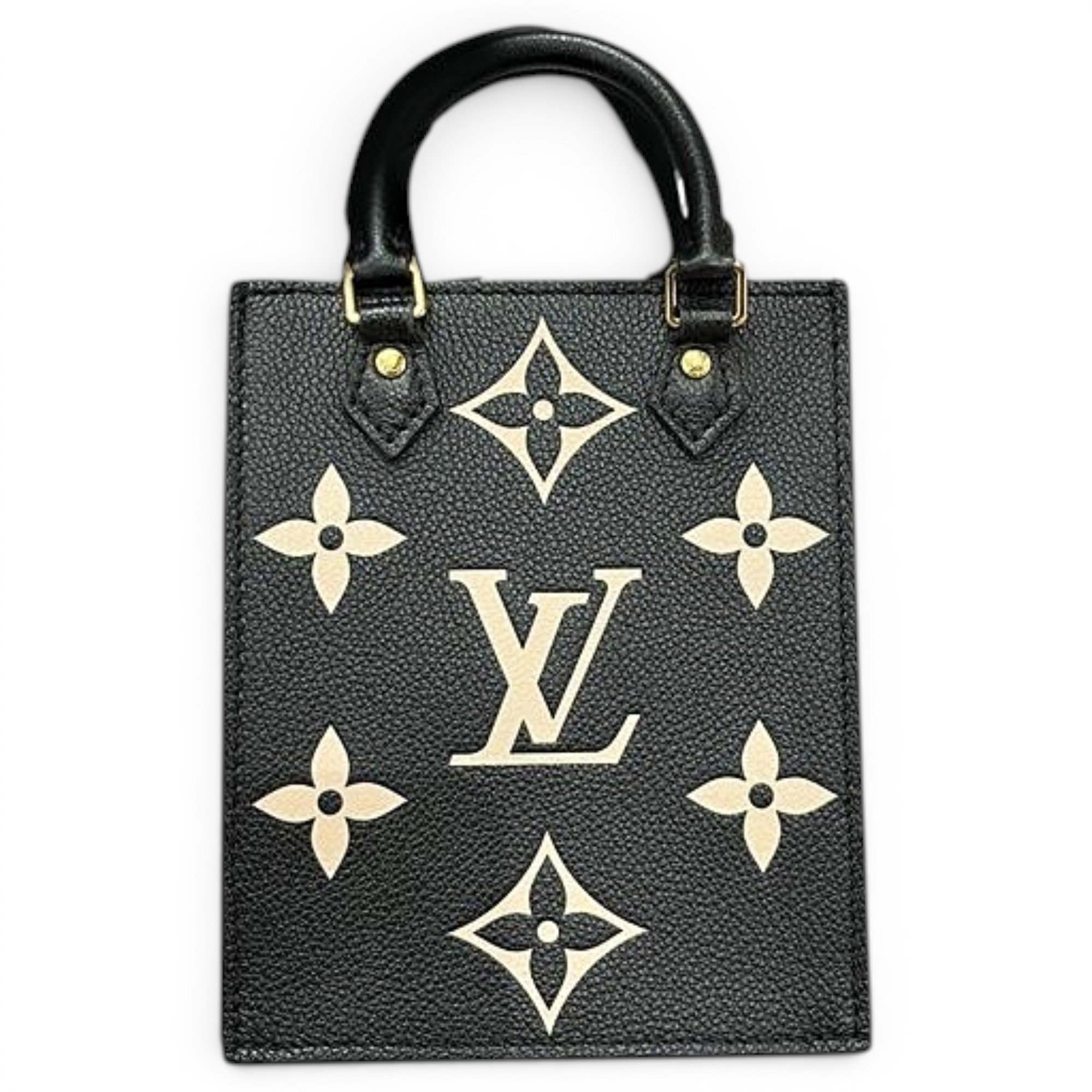 Fold leather handbag