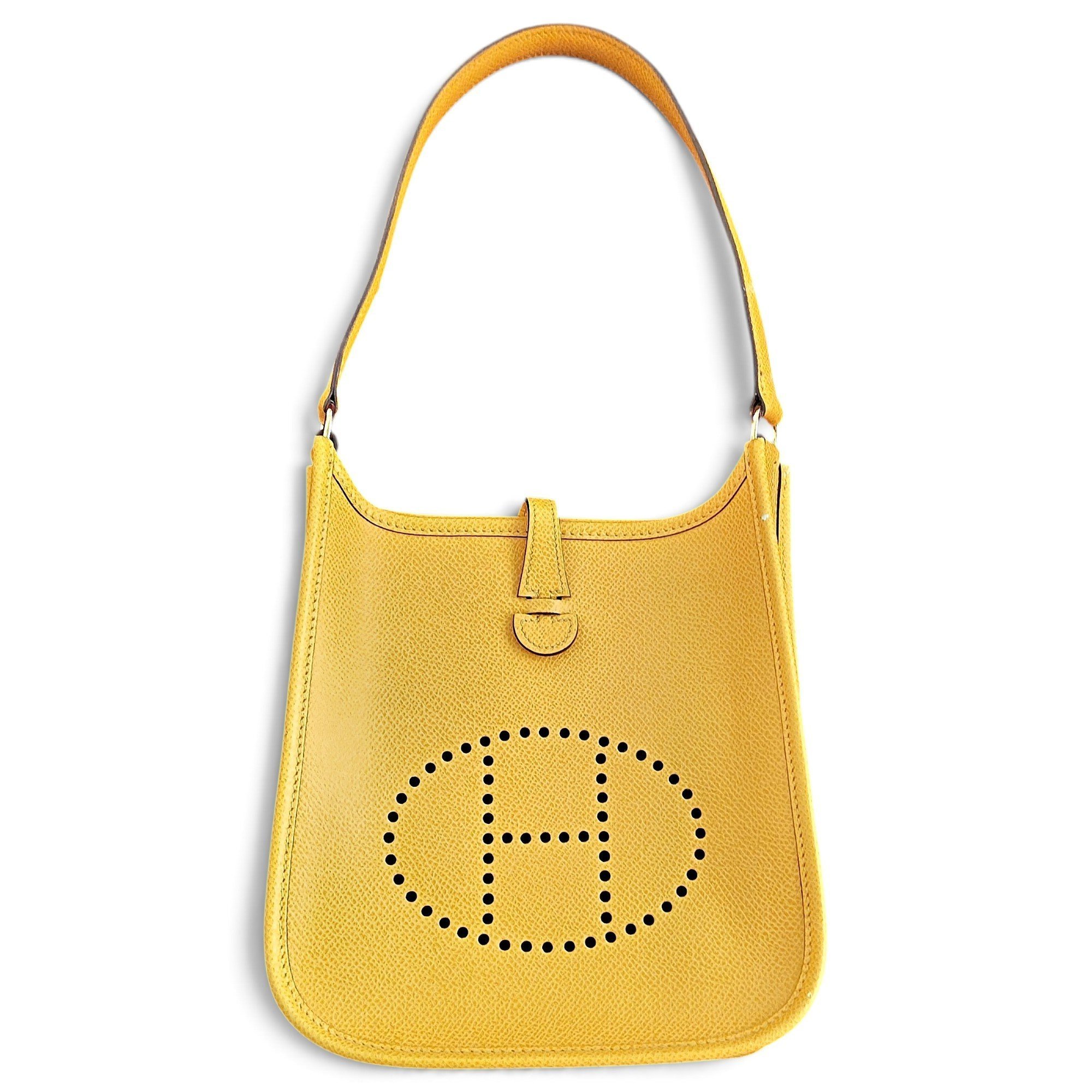 Evelyne leather handbag