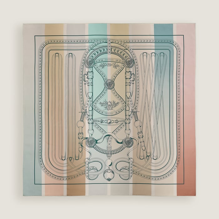 Grand Tralala Double Face Scarf 90