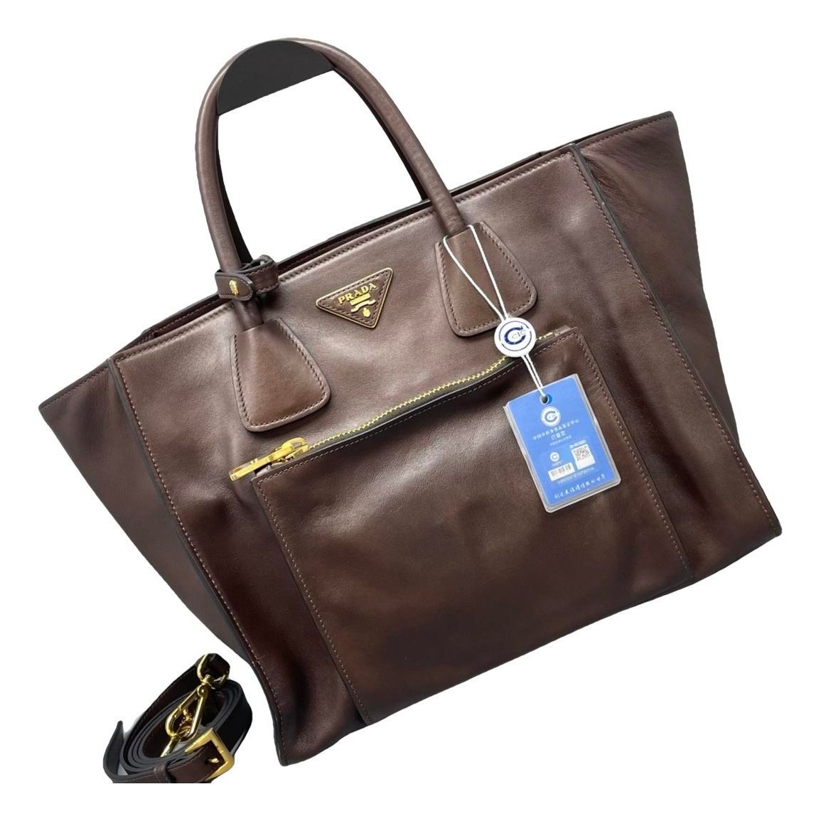 Leather handbag